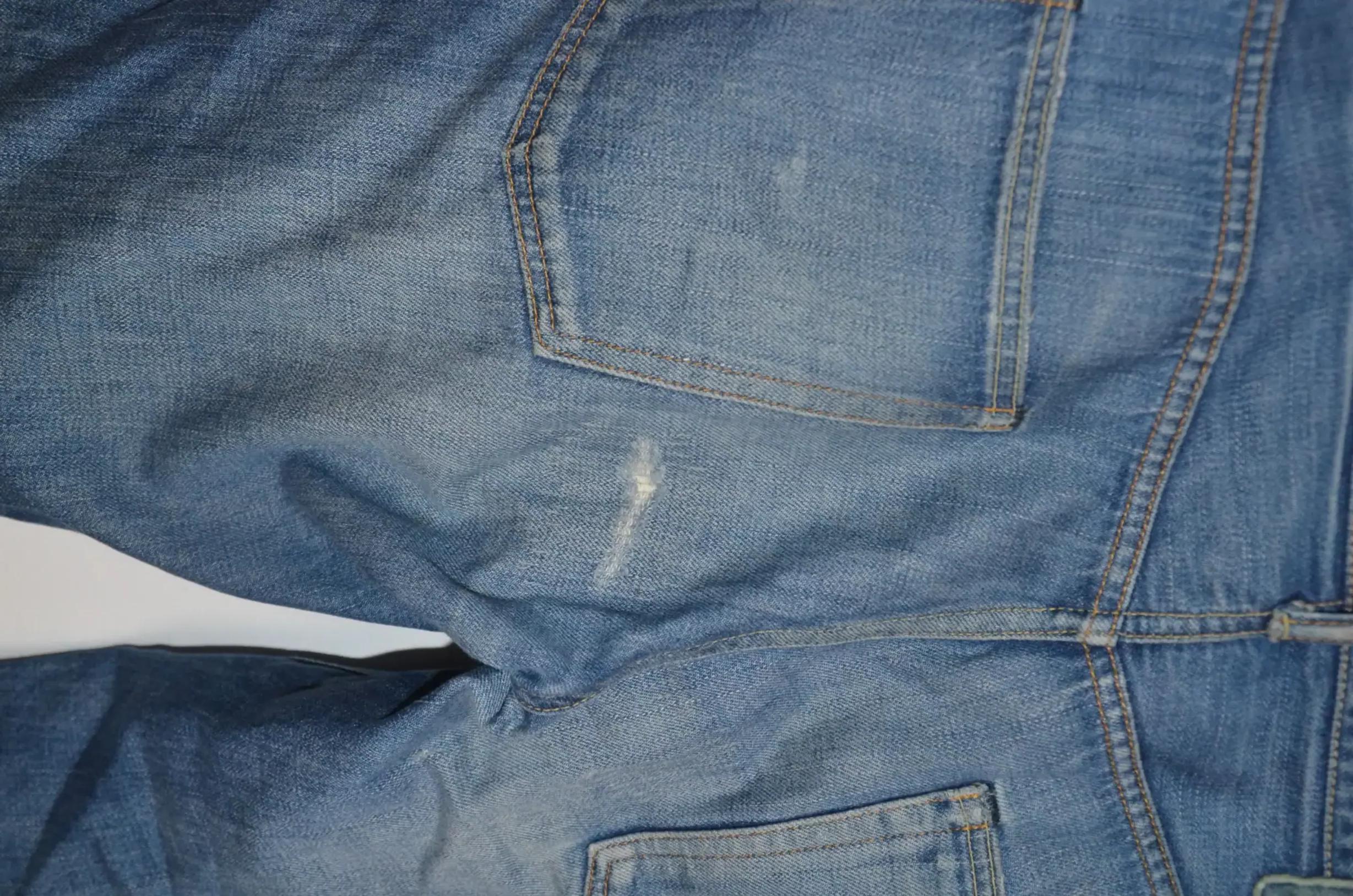 visvim mens Blue Jeans thumbnail 8