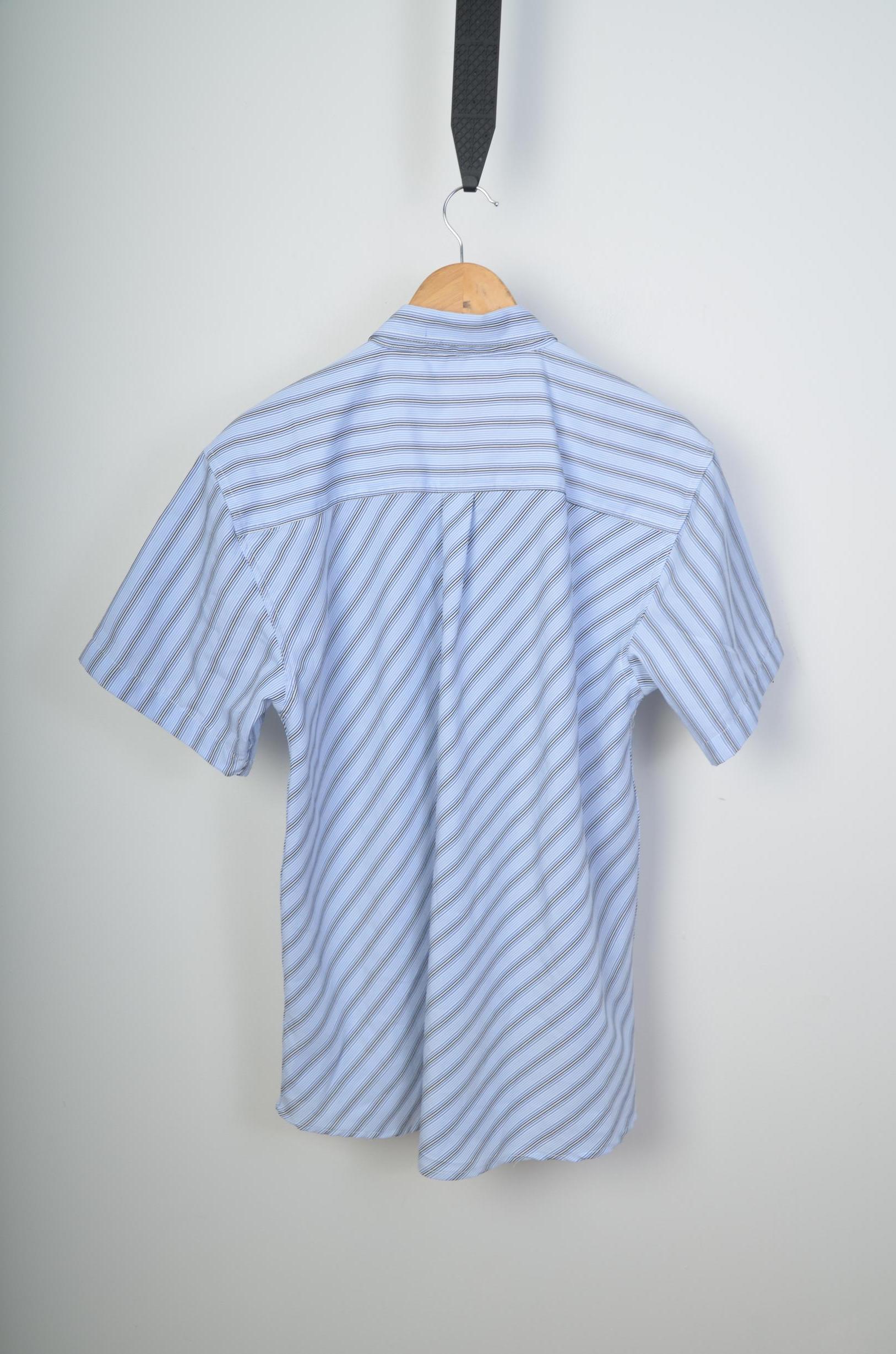 Doghouse Mens Blue Dress Shirt thumbnail 2