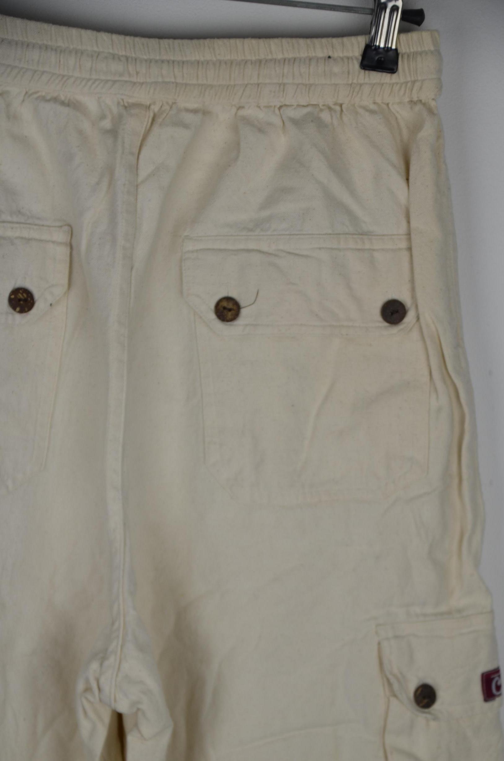 Chakra  White Cargo Pants thumbnail 3