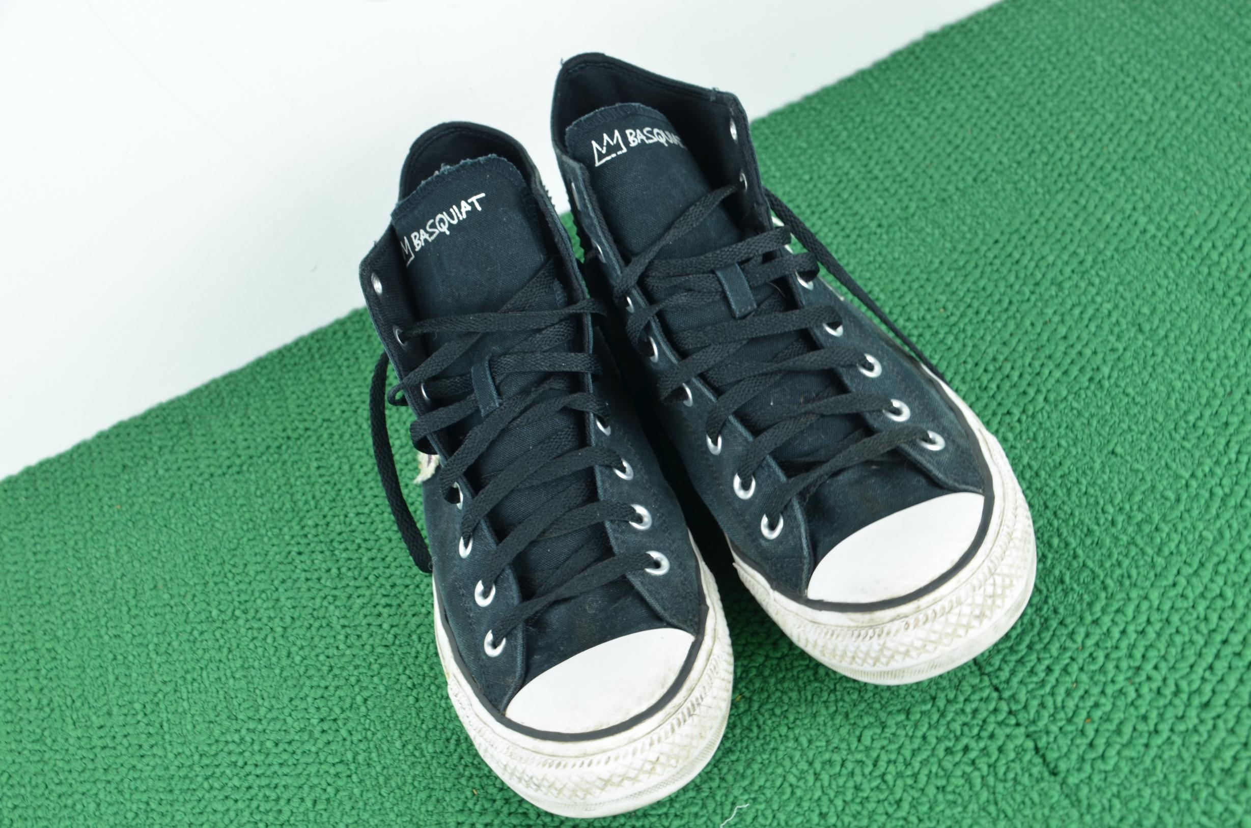 Converse Jean-Michel Basquiat Chuck Taylor Black All Star Collab thumbnail 3