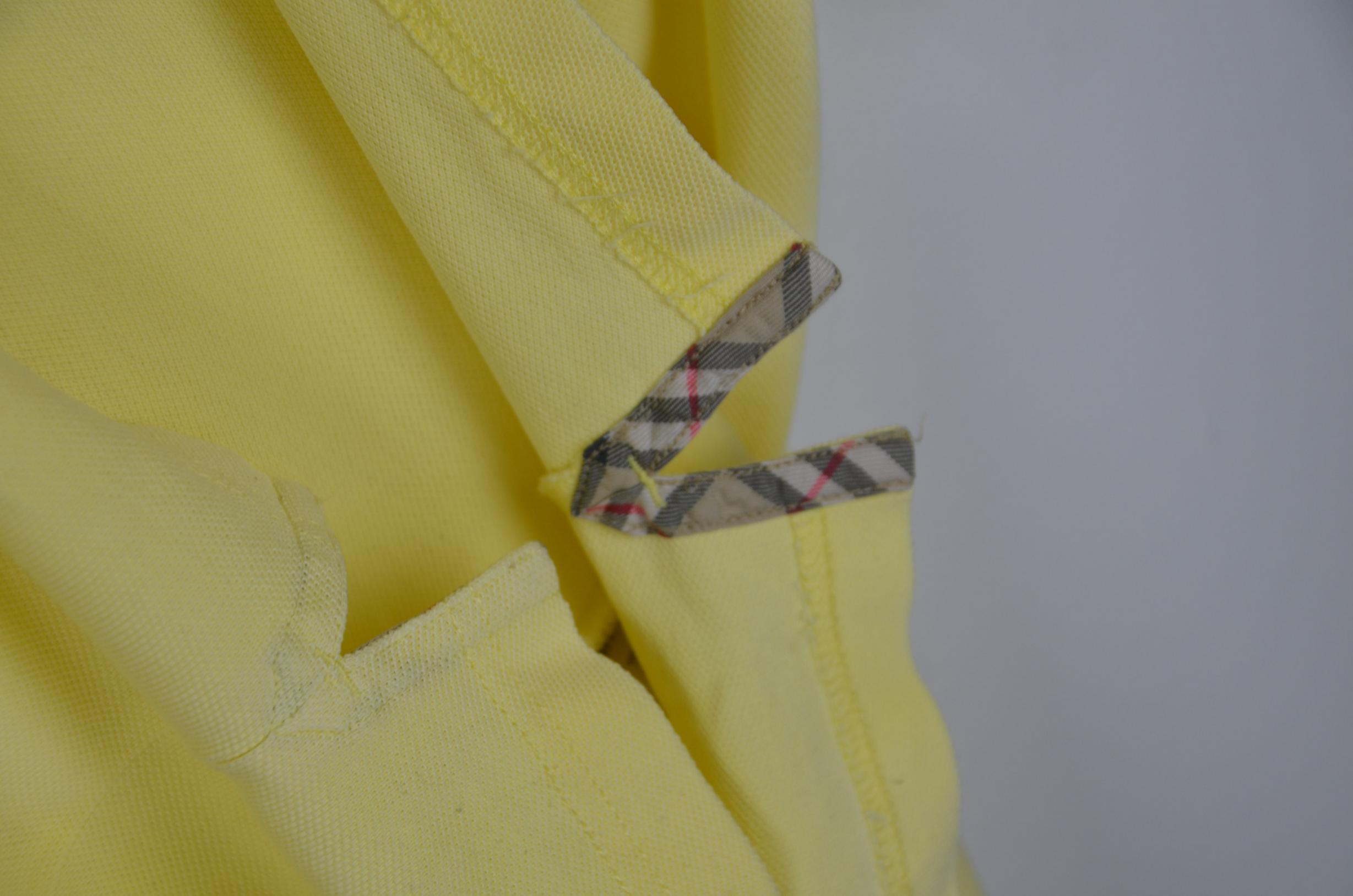 Burberry Mens Yellow T-shirts thumbnail 5