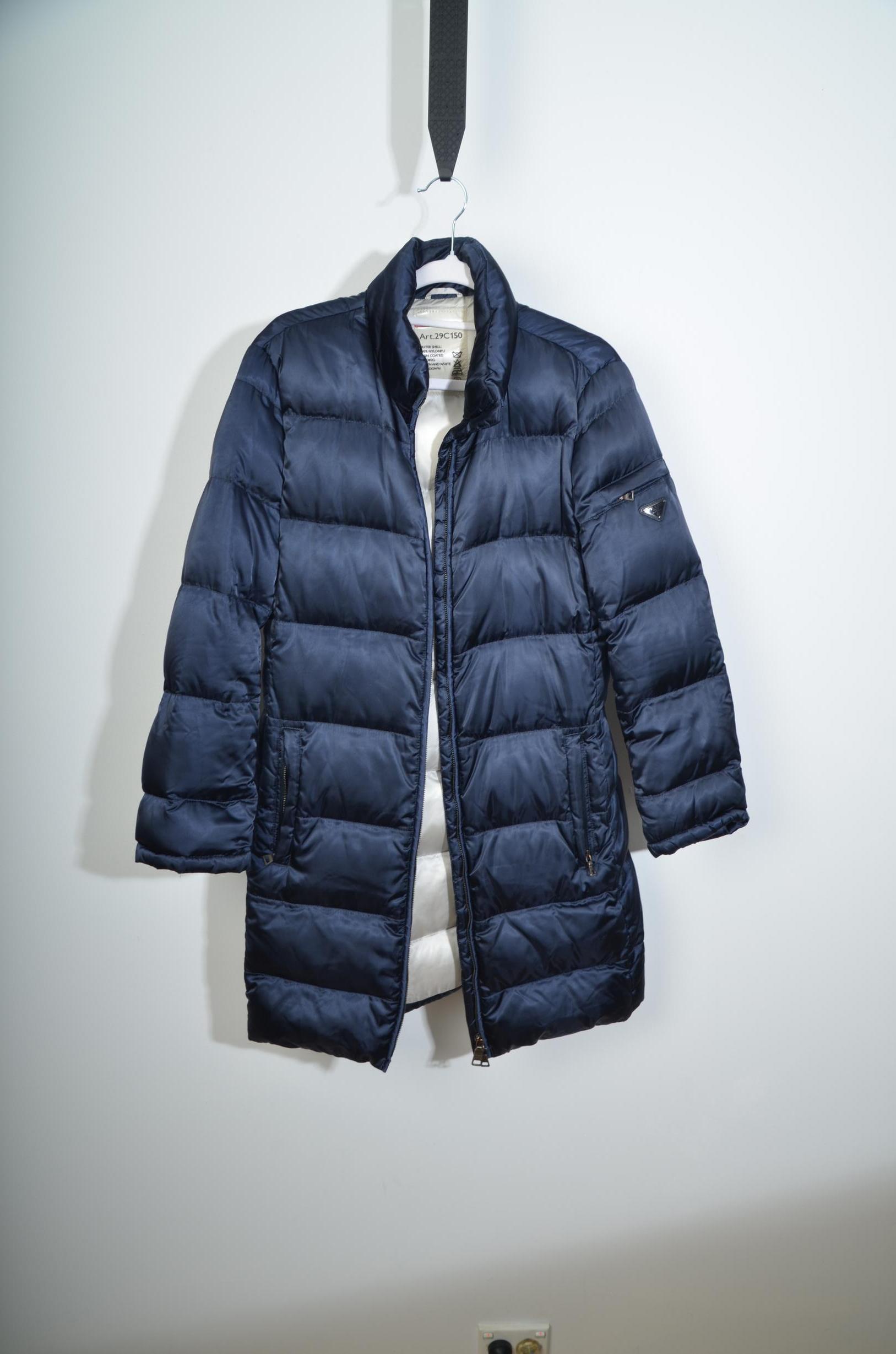 Prada Navy Blue Puffer Jackets thumbnail 8