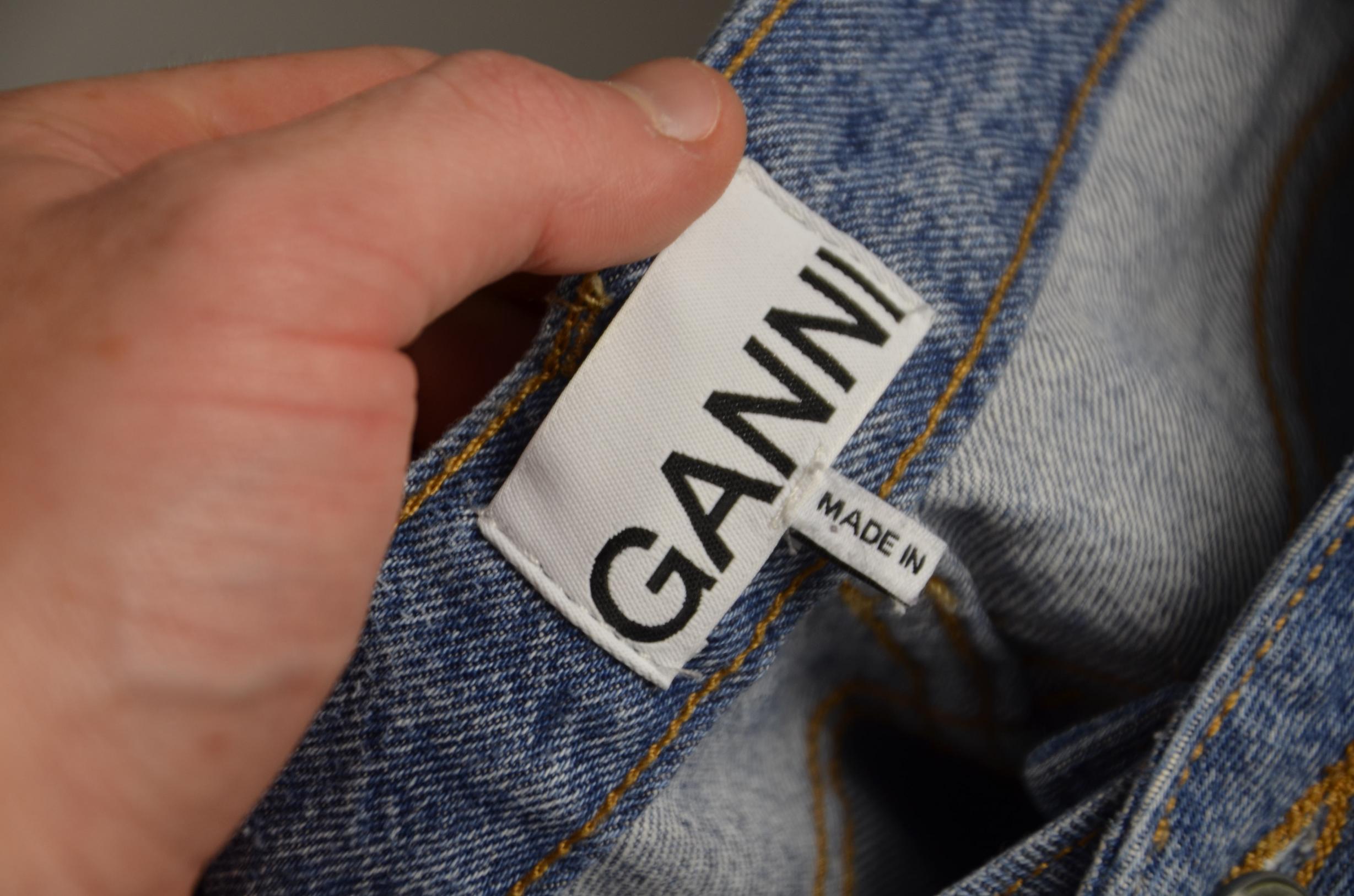 Ganni womens Blue Jeans thumbnail 5