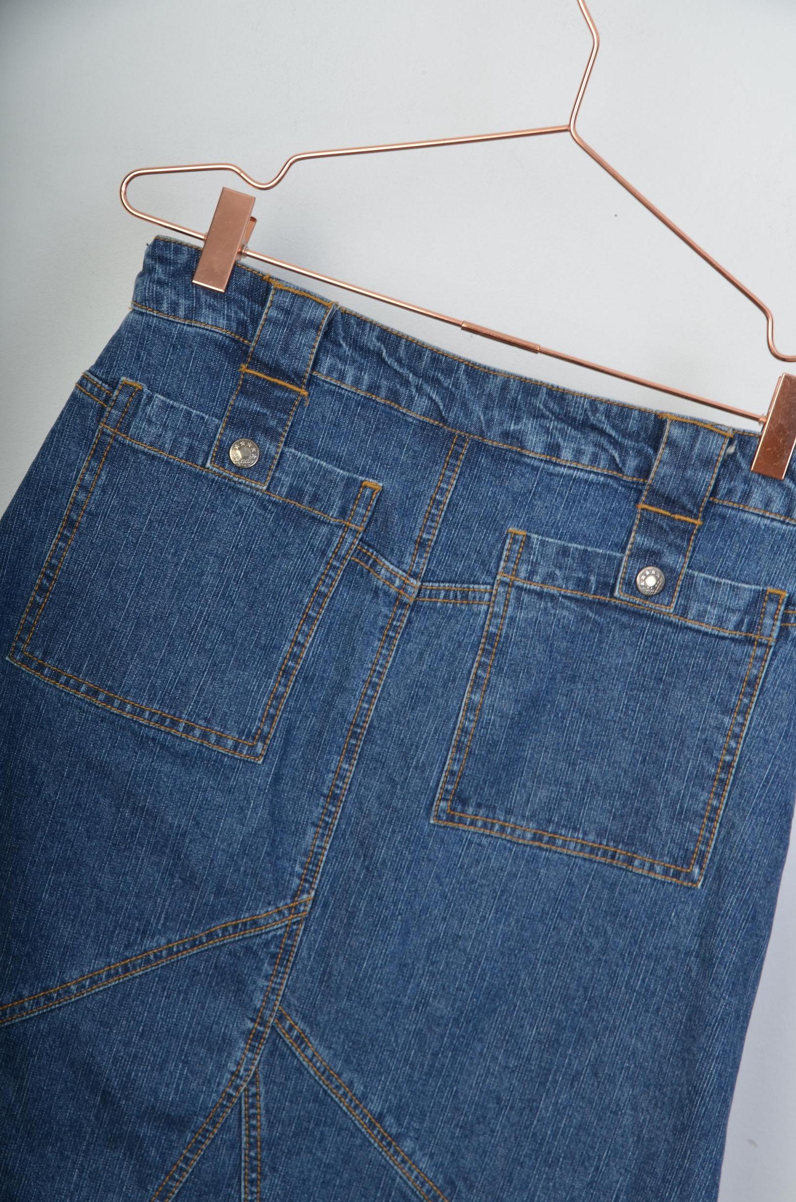 Vintage Womens Denim Skirt thumbnail 4