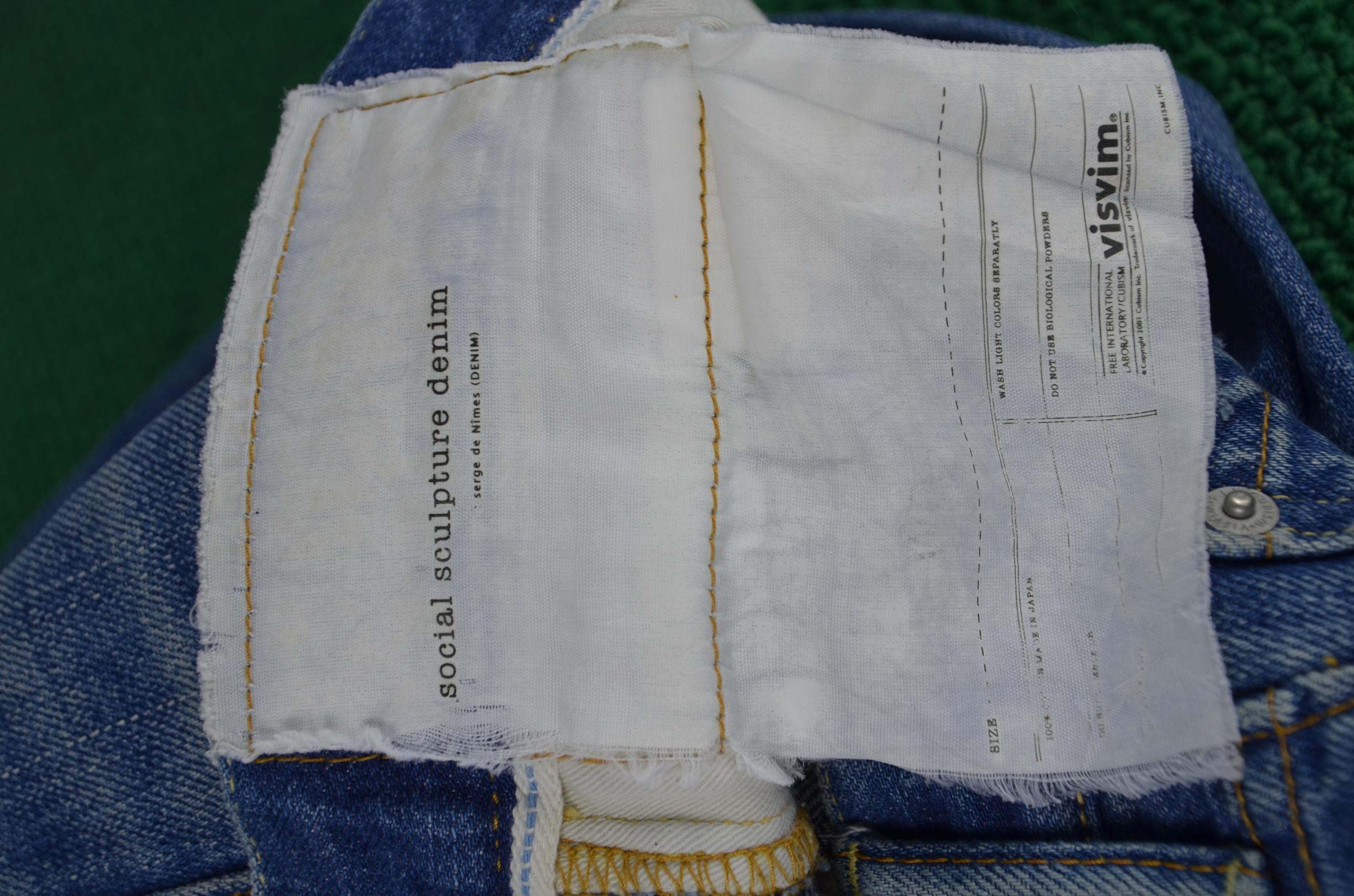 visvim mens Blue Jeans thumbnail 4