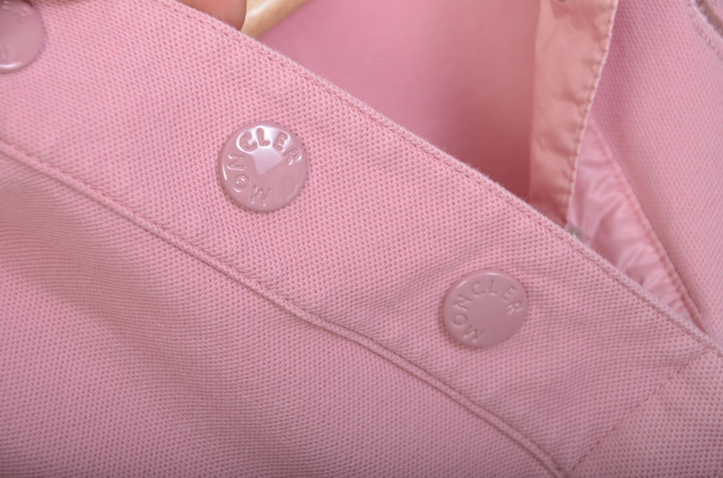 Moncler Womens Pink T-shirts thumbnail 5