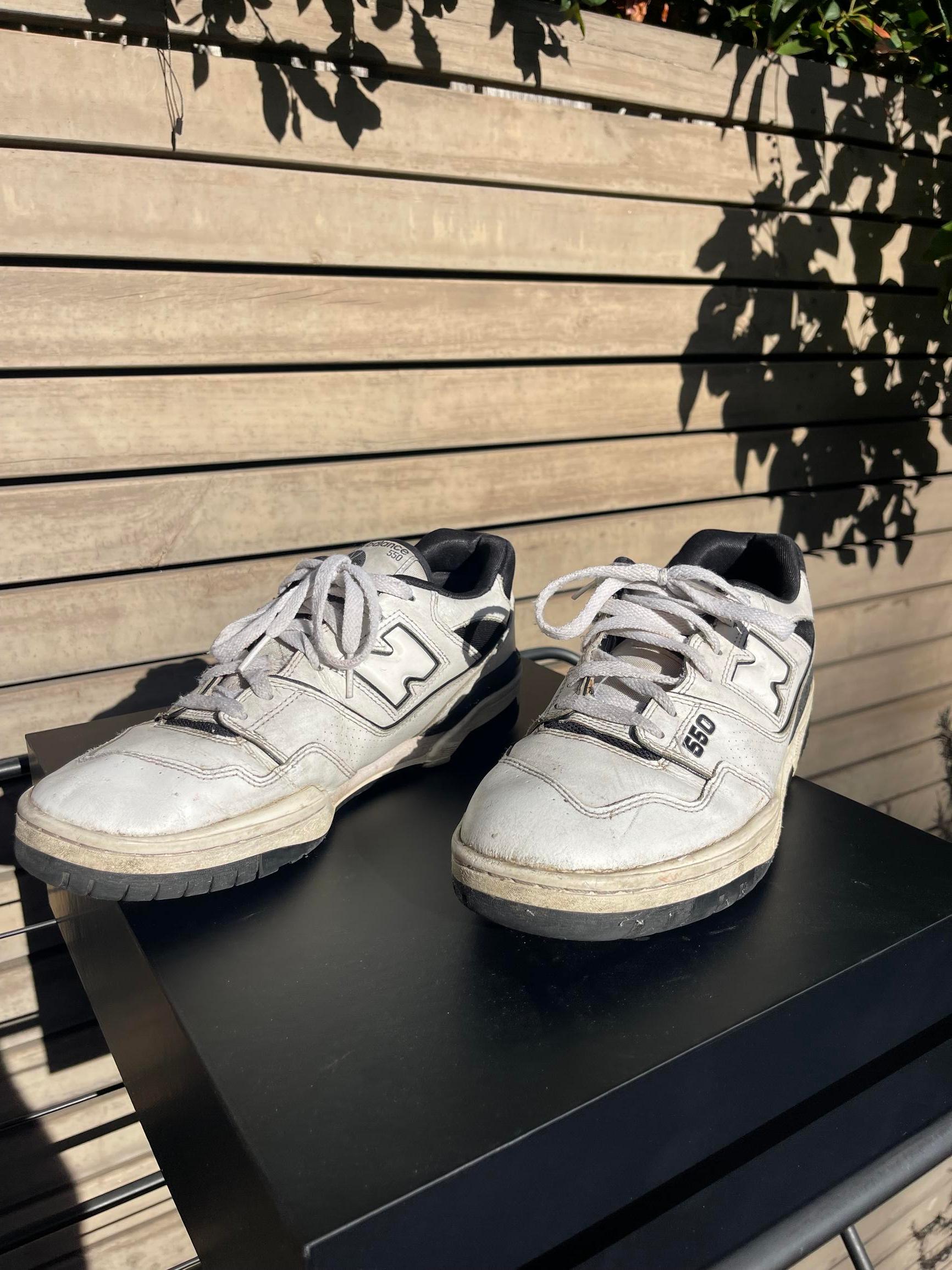 New Balance Mens White Sneakers