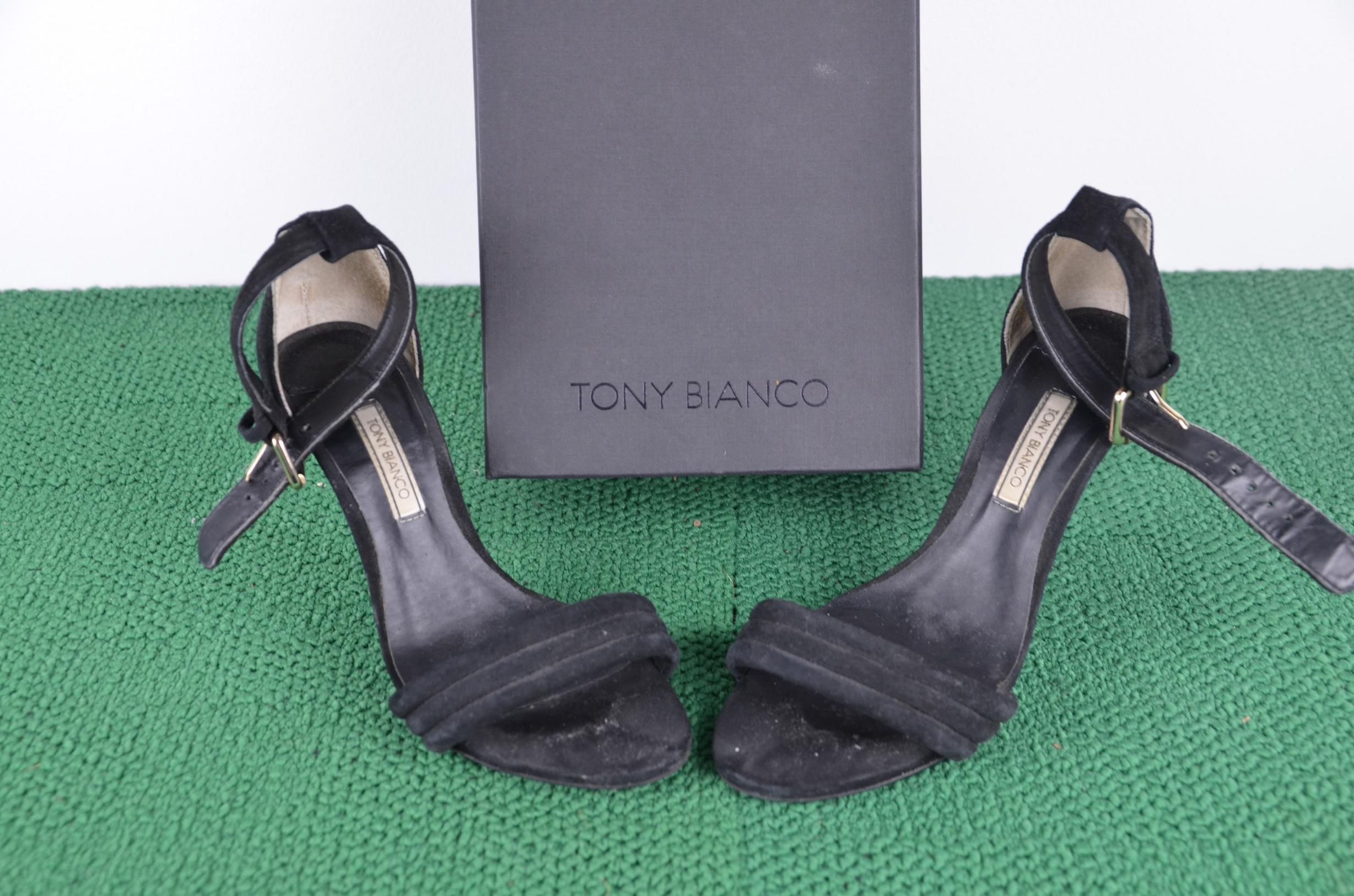 Tony Bianco Womens Black Dress Shoes