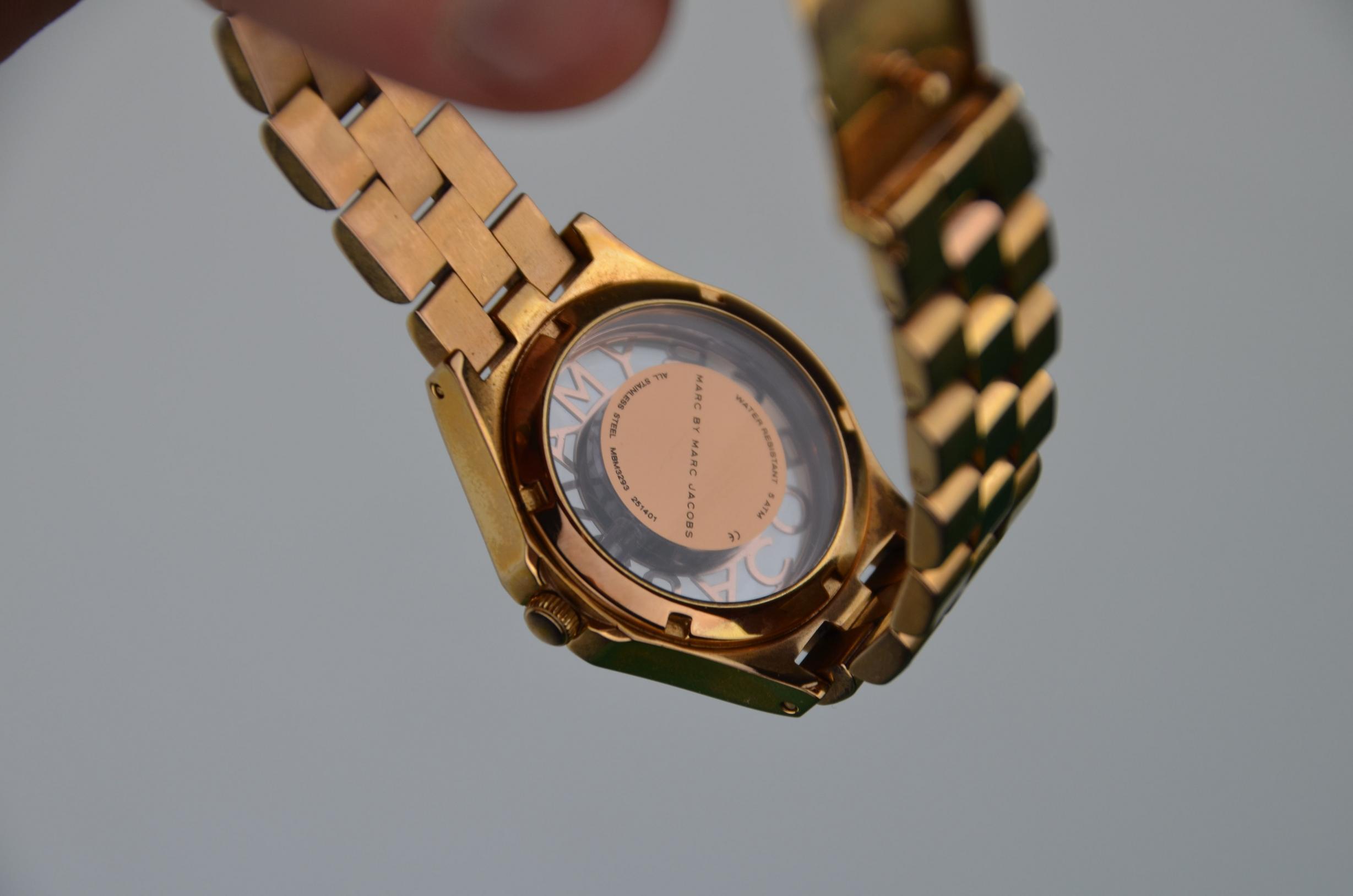 Marc by Marc Jacobs Gold Watch RRP 240 thumbnail 5