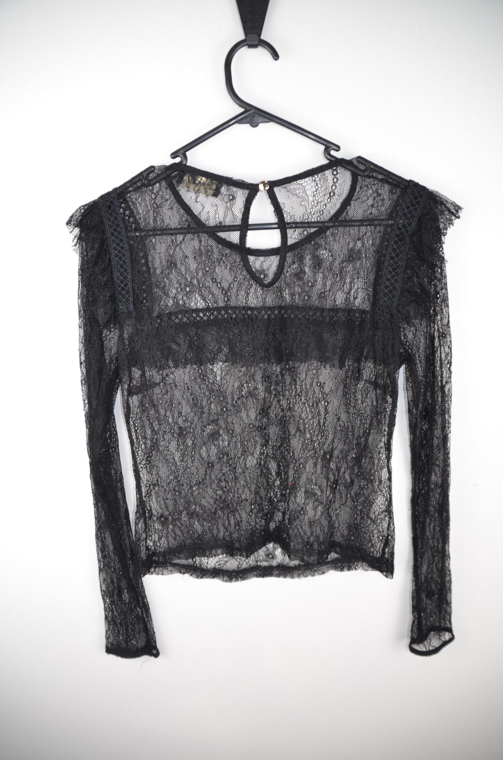 TEMT COLLECTION womens Black Blouse thumbnail 2