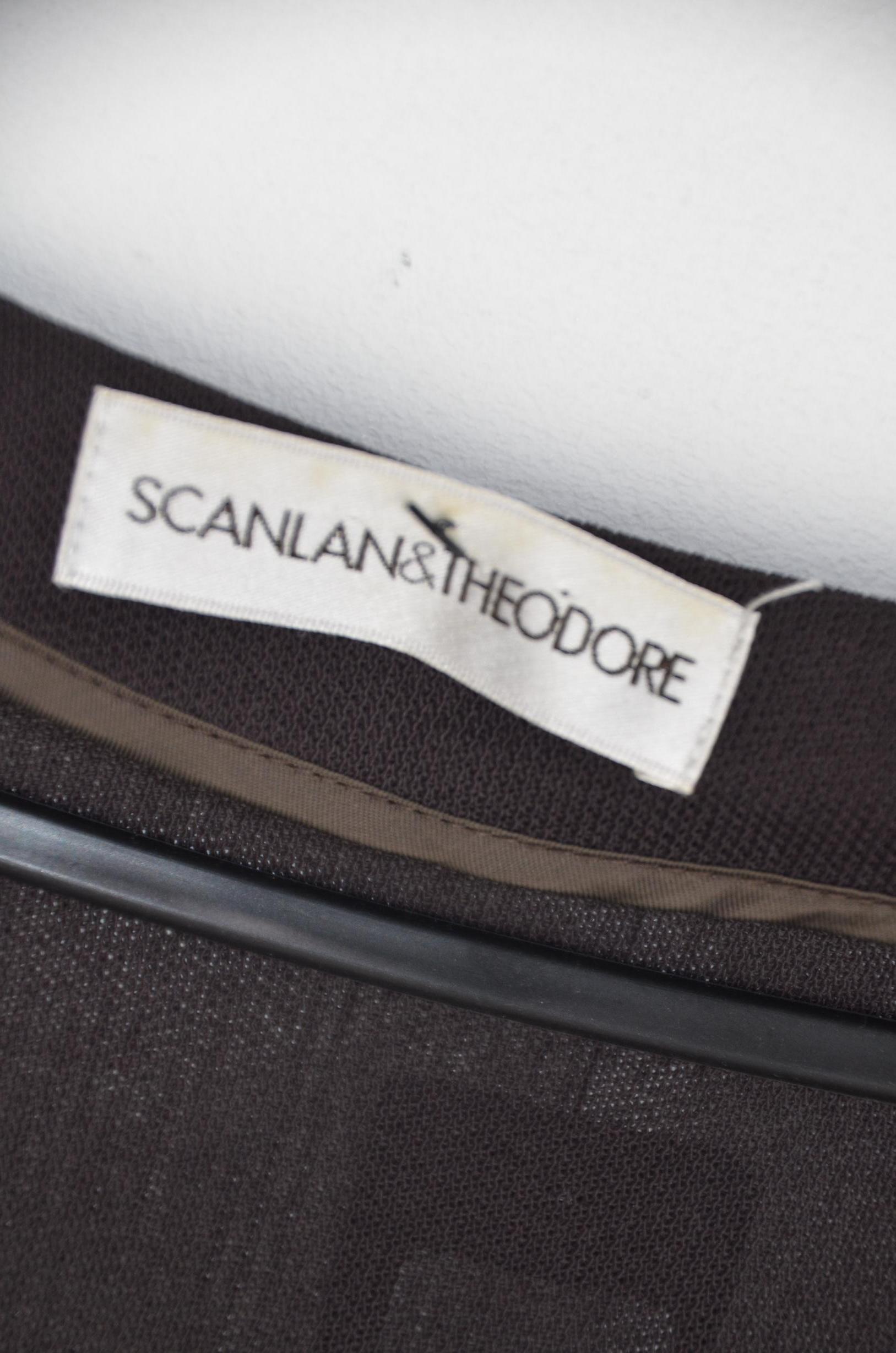Scanlan & Theodore womens Black Slip Dress thumbnail 4