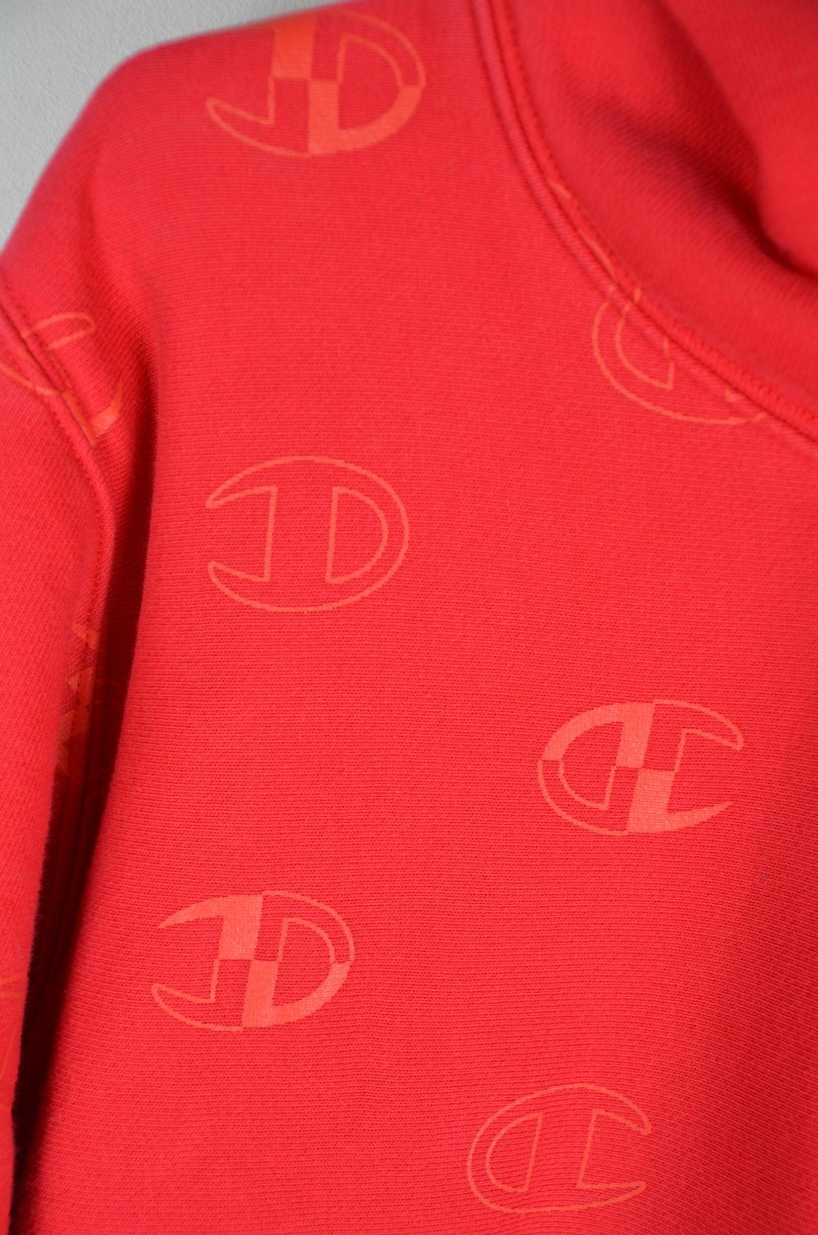 Champion  Red Hoodie thumbnail 5