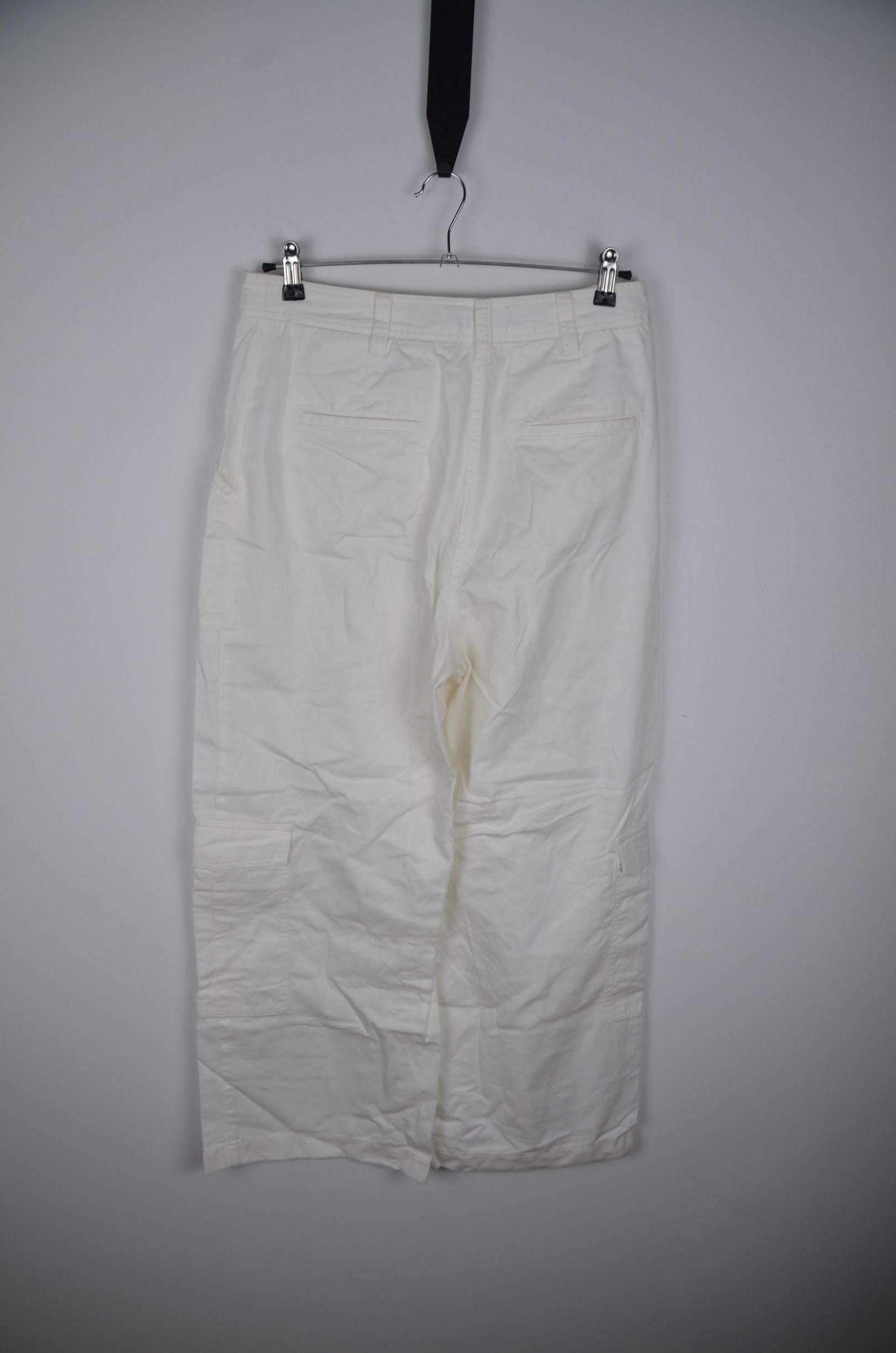 Venroy Mens White Cargo Pants thumbnail 2