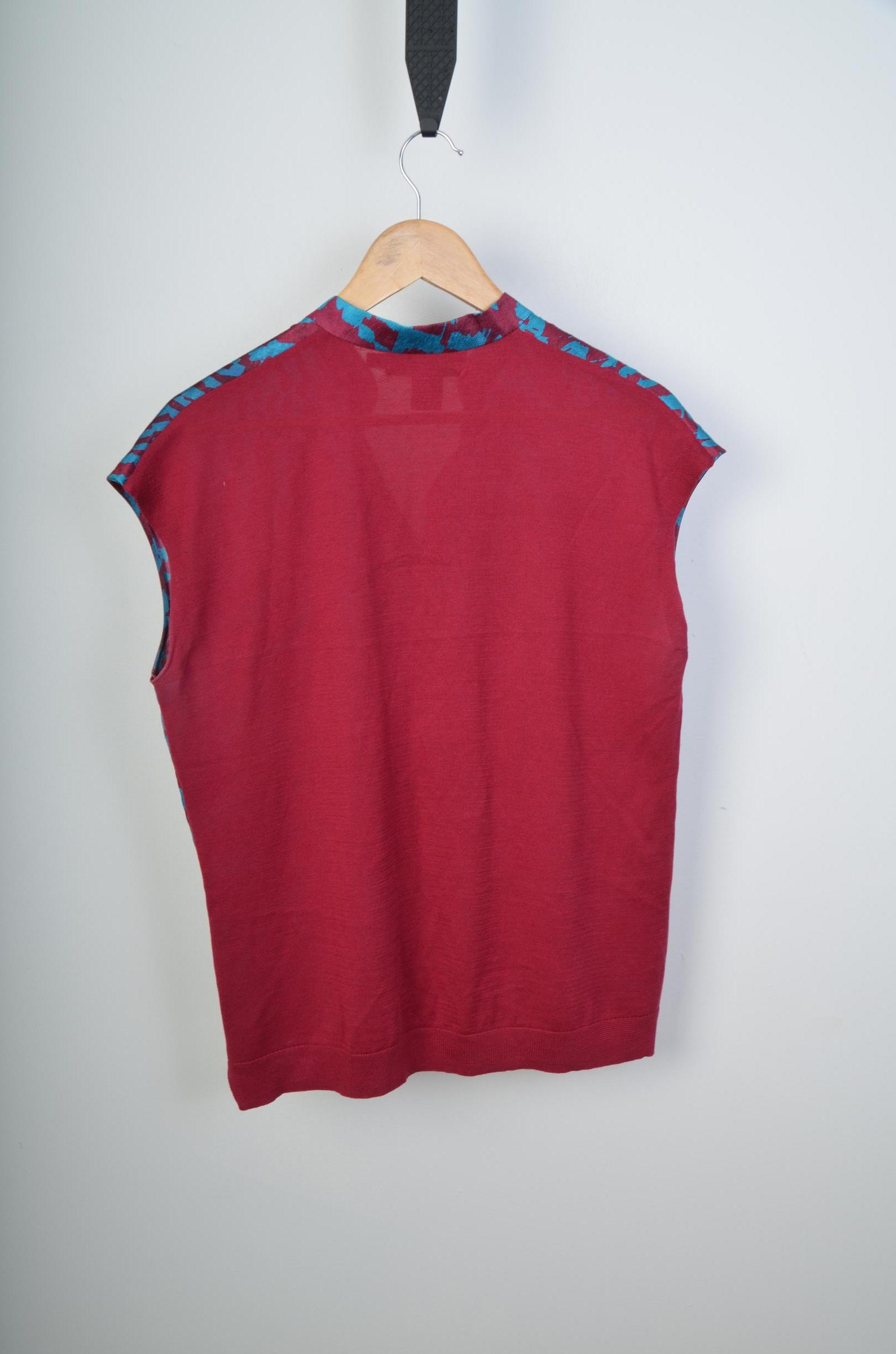 Shanghai Tang Womens Red T-shirts thumbnail 2