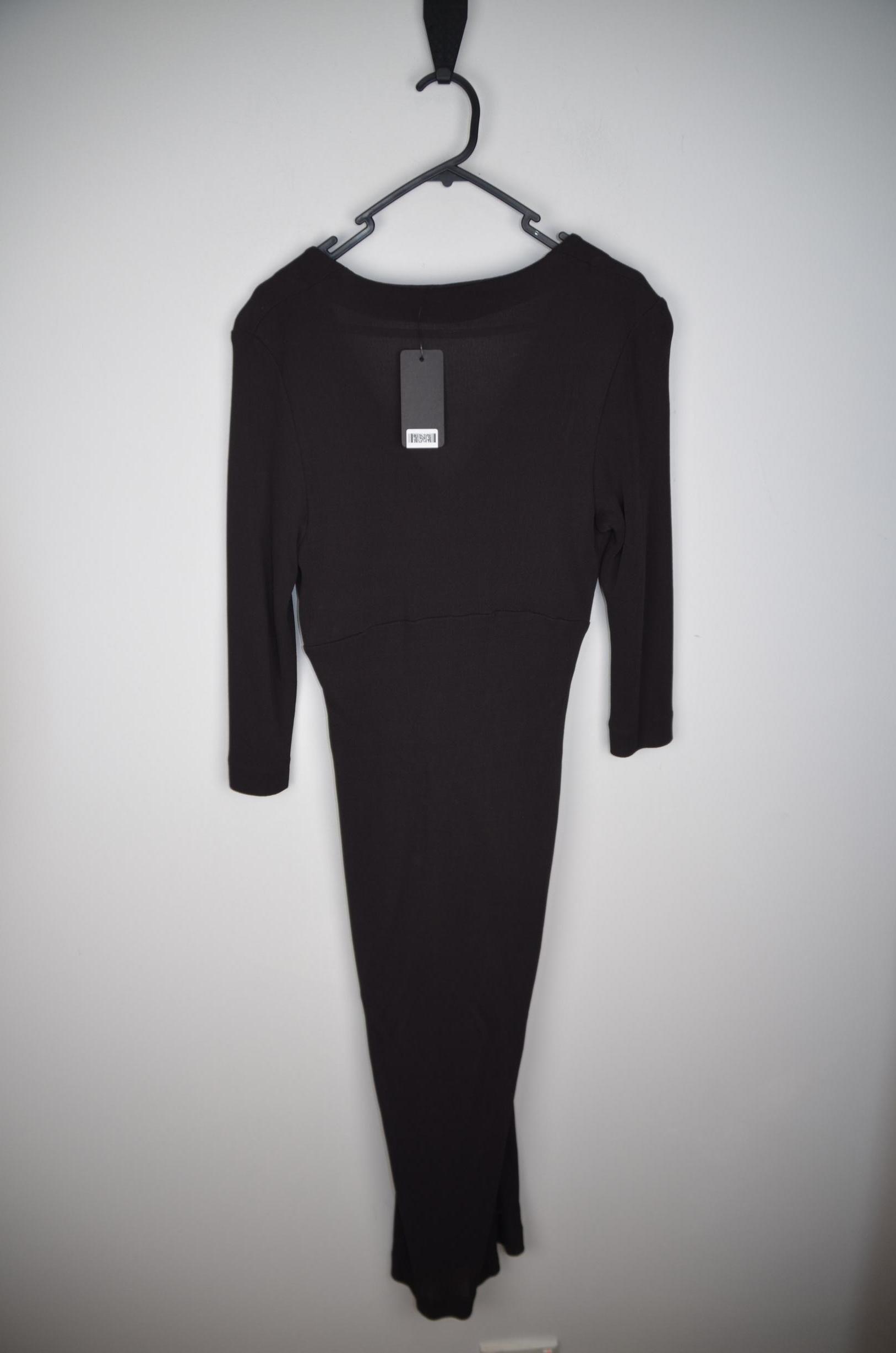 Scanlan & Theodore womens Black Slip Dress thumbnail 2