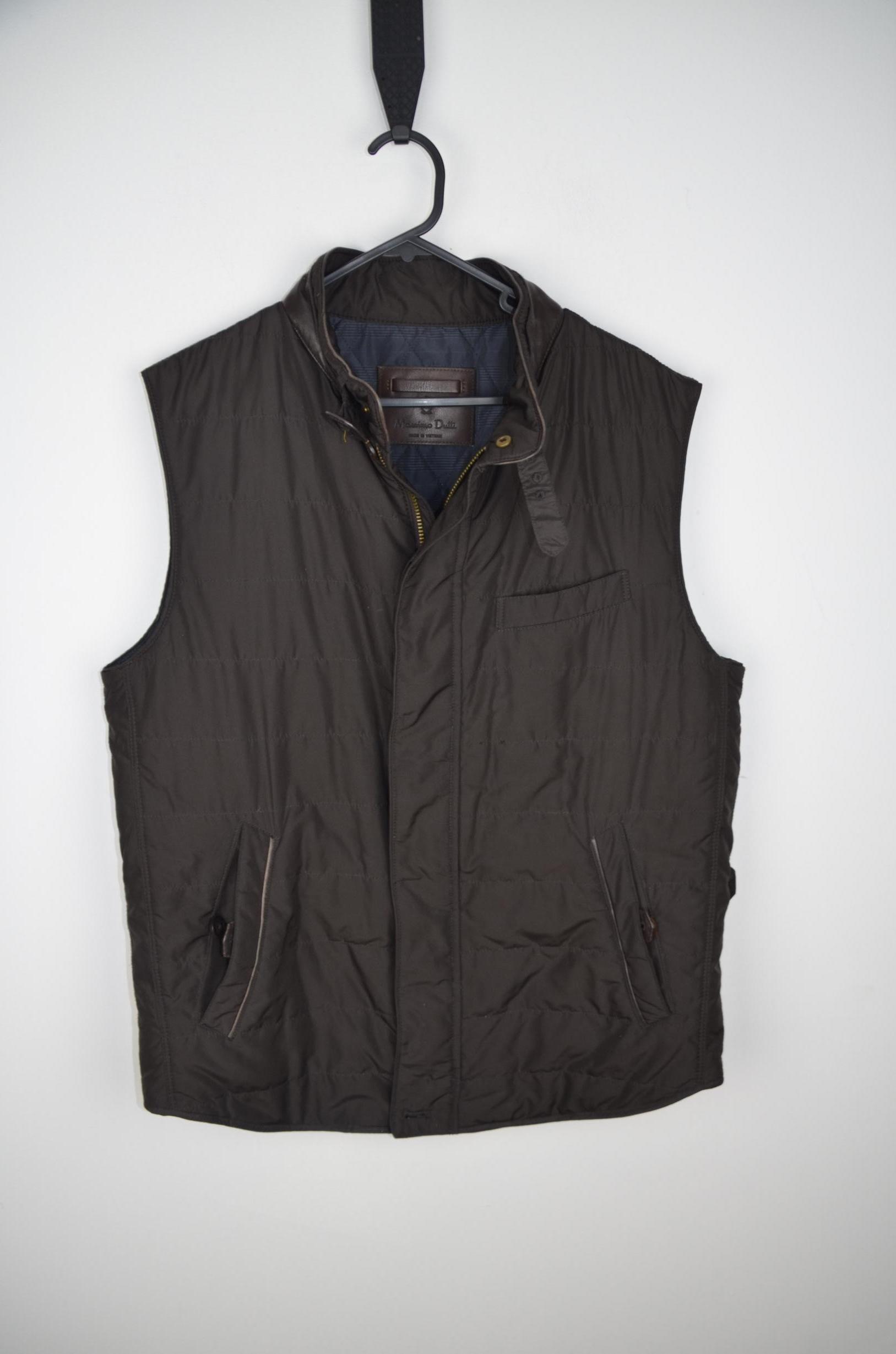 Massimo Dutti Brown Vests RRP 350