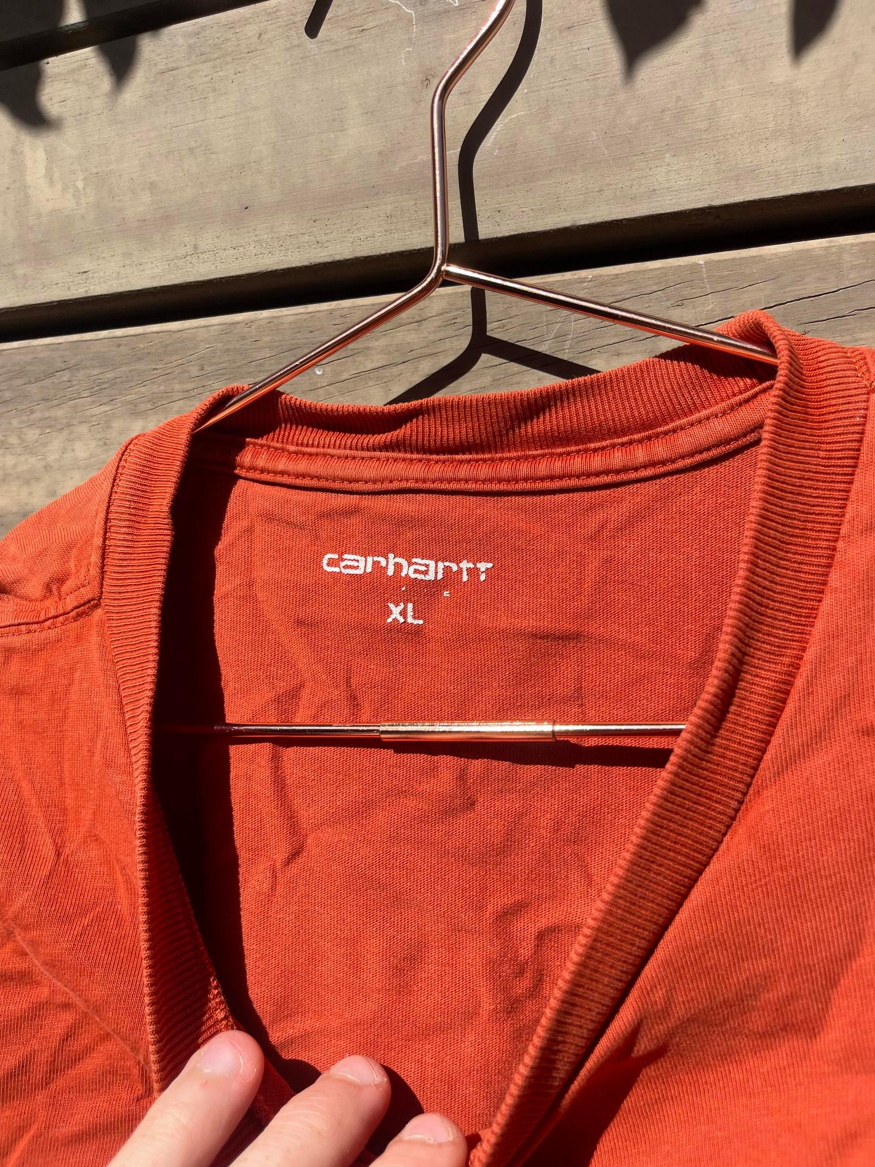 Carhartt Mens Orange T-shirts thumbnail 2
