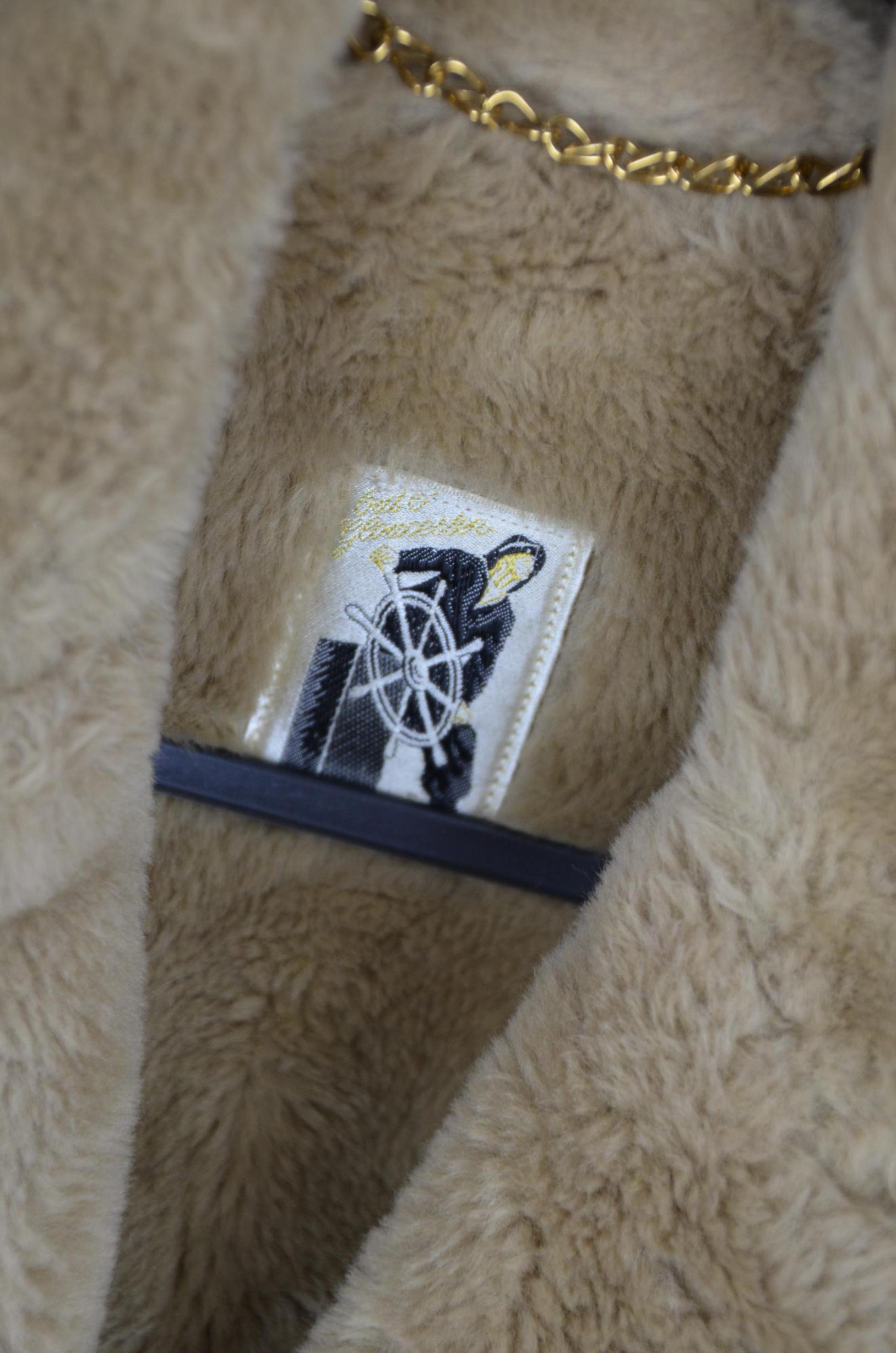 Mighty Mac 40 Faux Fur Lining Tan Brown Blazer thumbnail 3