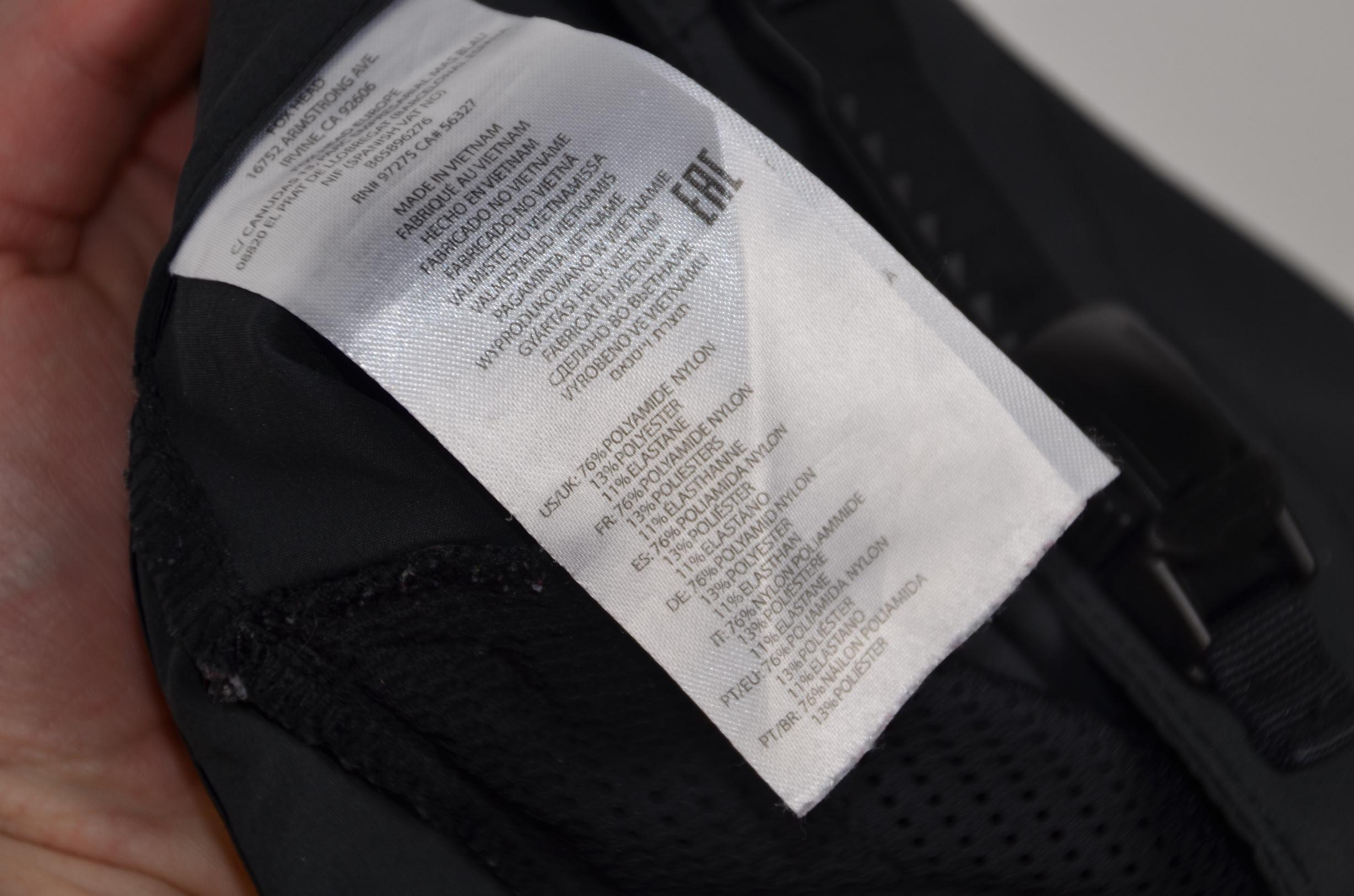 FOX mens Black Bicycle Shorts thumbnail 7