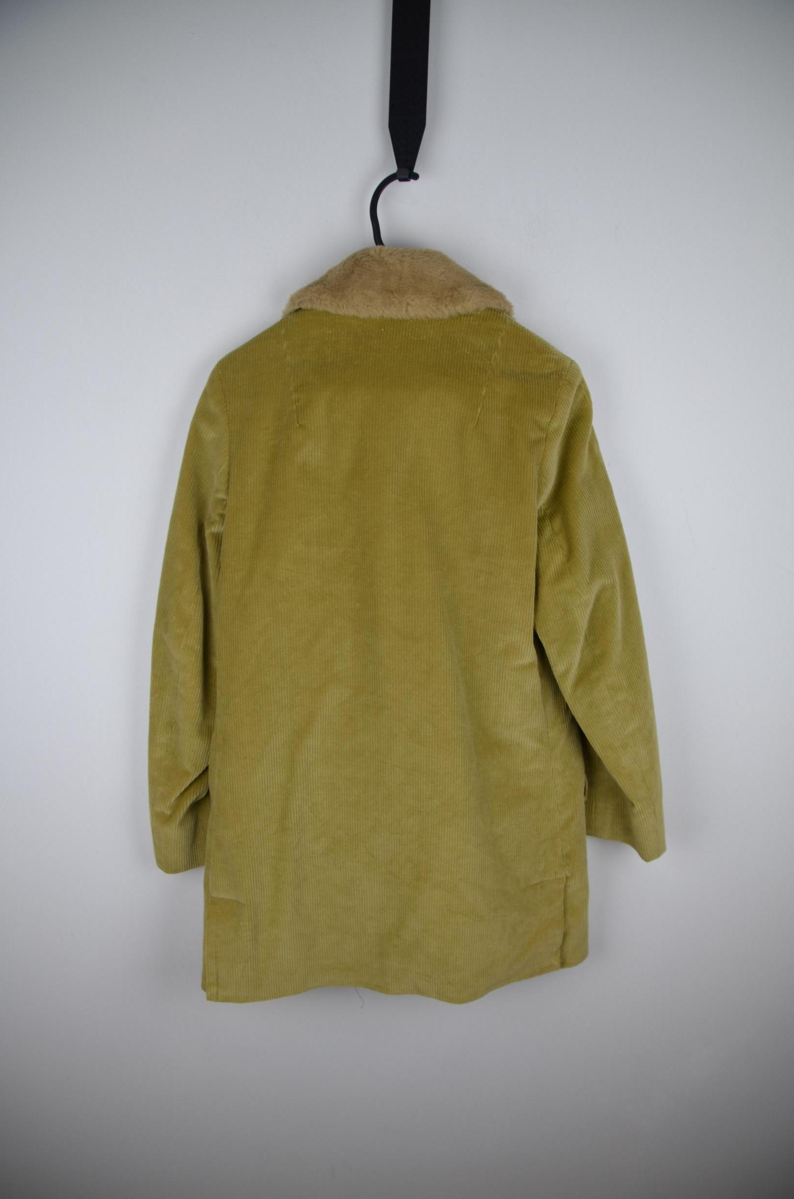 Mighty Mac 40 Faux Fur Lining Tan Brown Blazer thumbnail 2