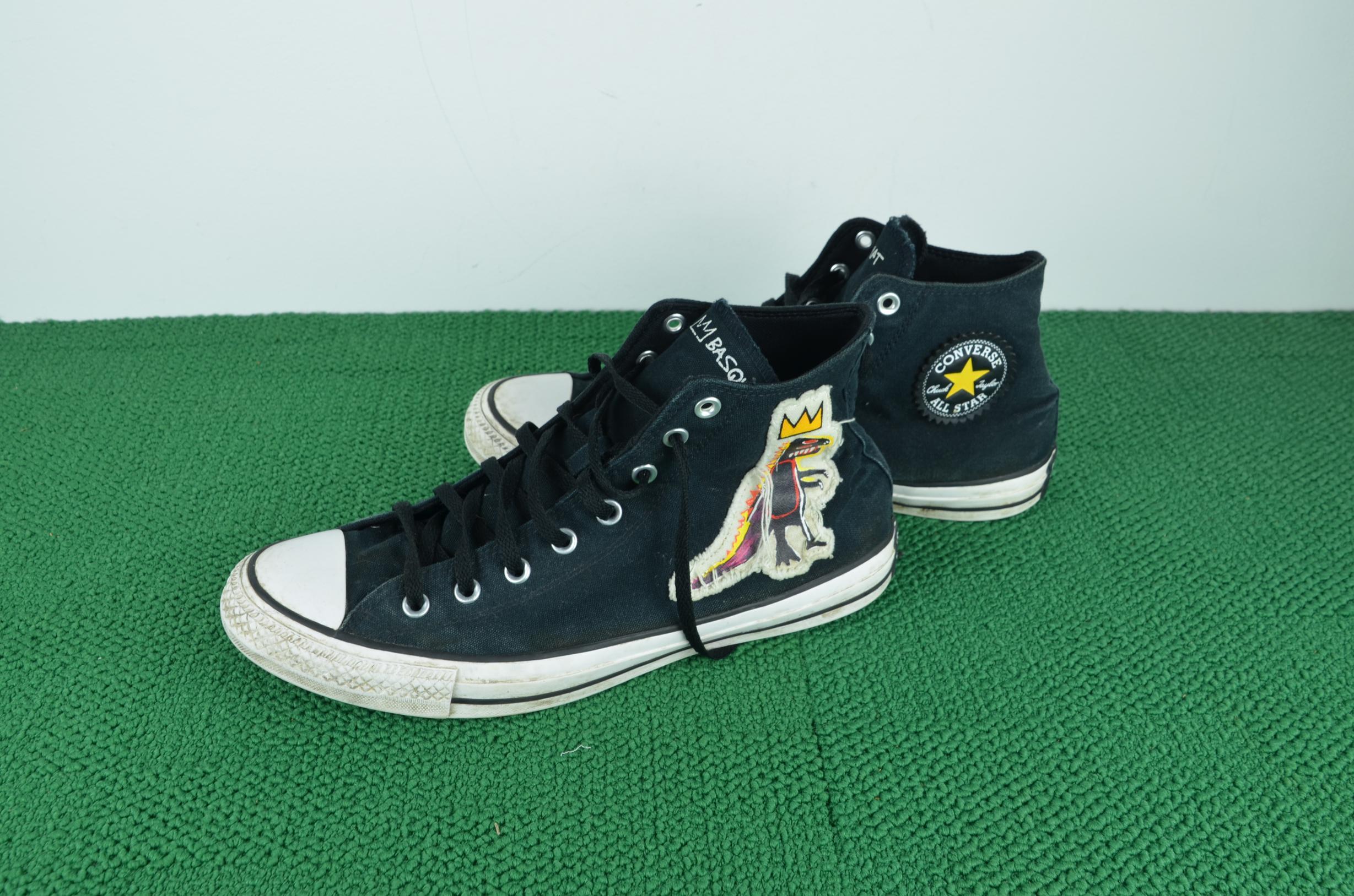 Converse Jean-Michel Basquiat Chuck Taylor Black All Star Collab thumbnail 2
