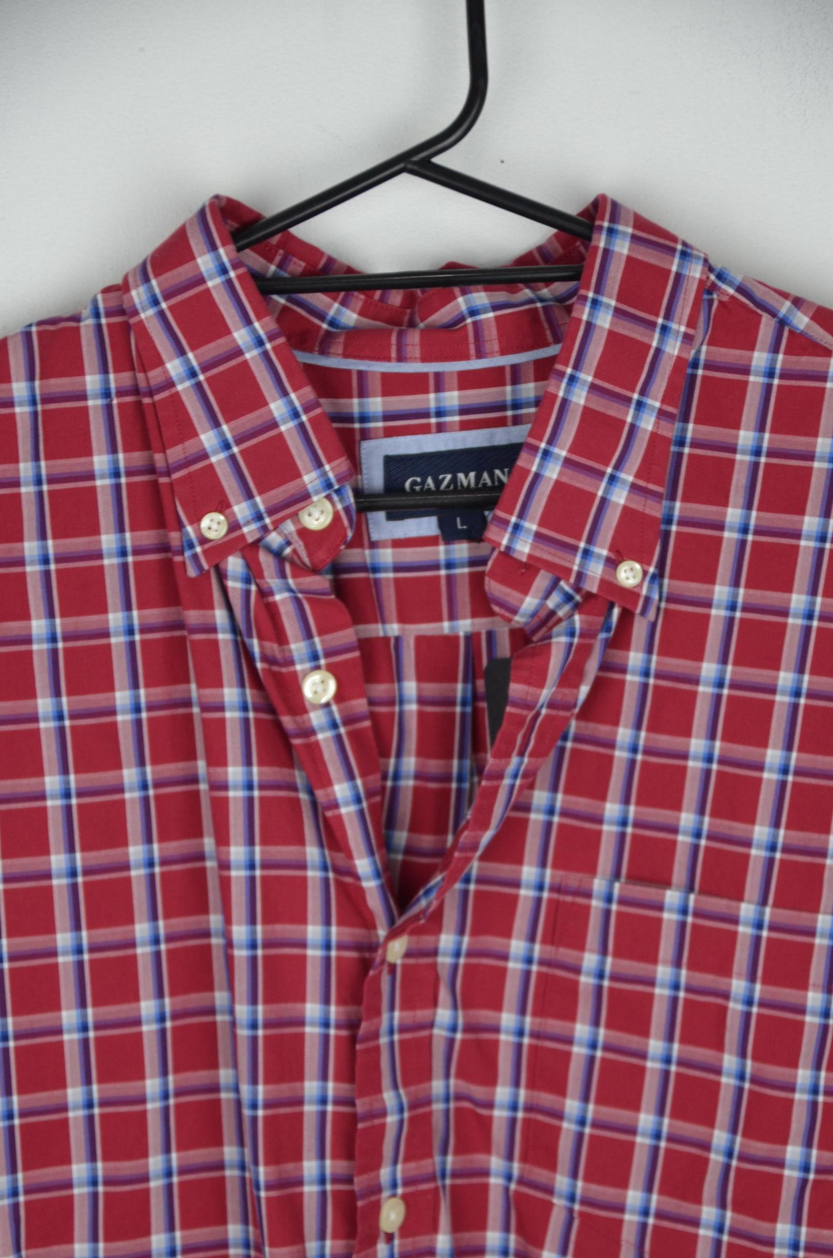 GAZMAN mens Red Casual Shirts thumbnail 3