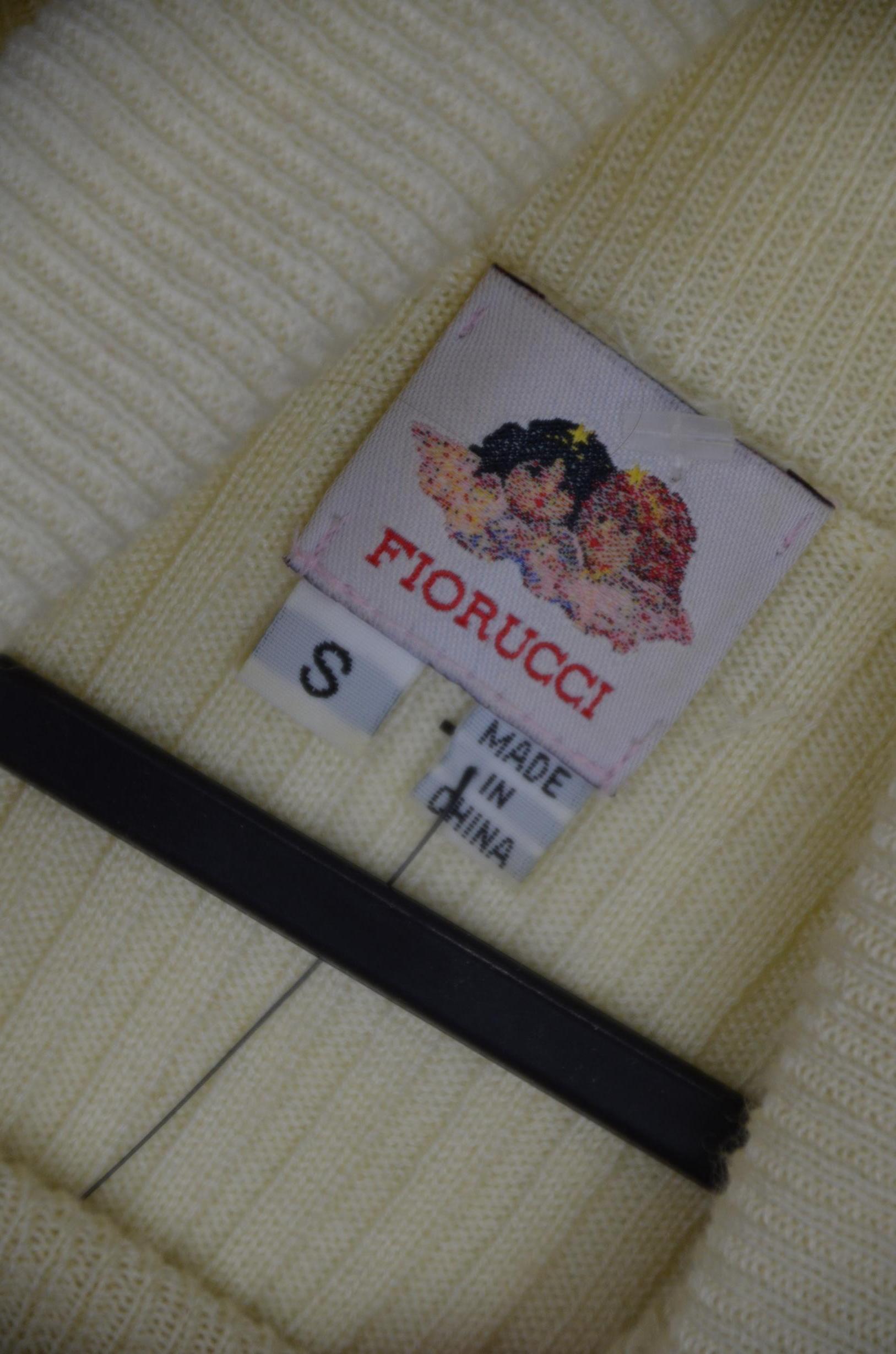 Fiorucci Knit White Sweaters thumbnail 4