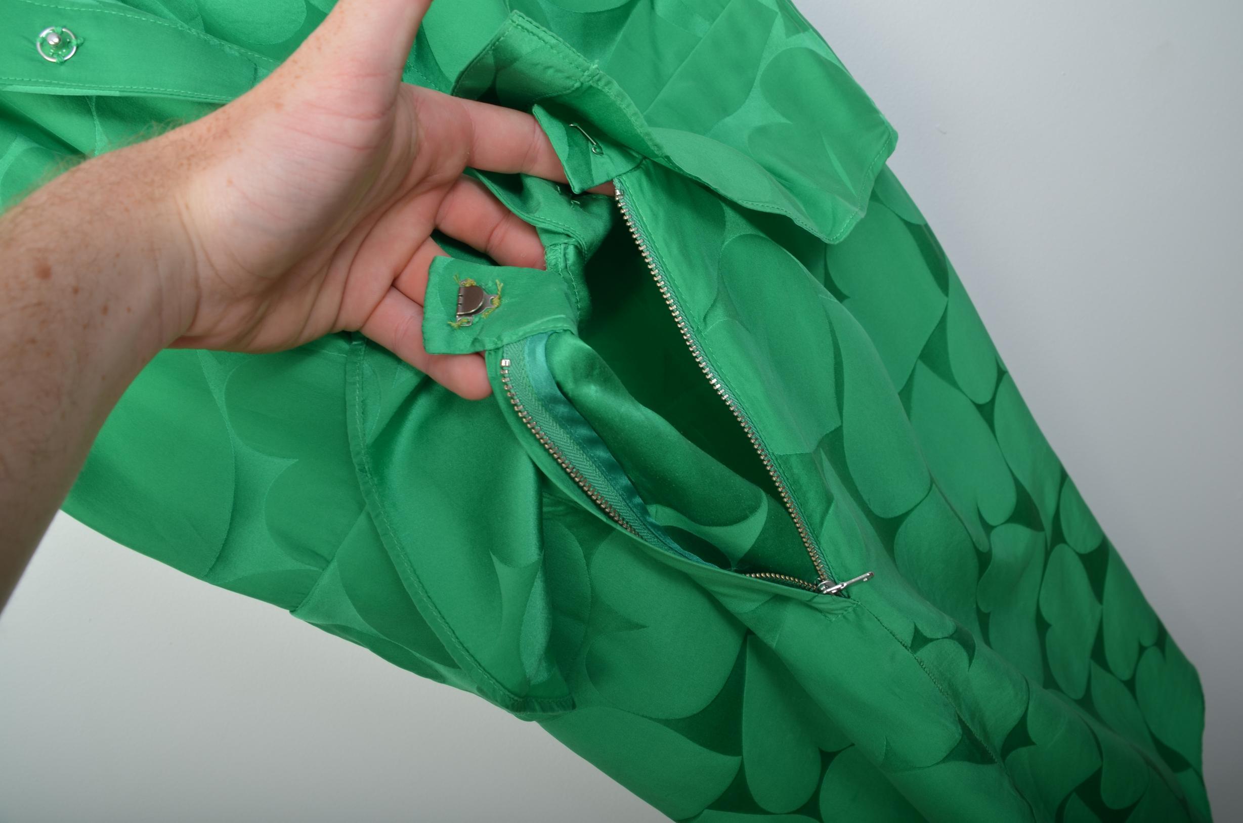 Marc By Marc Jacobs Womens Green Midi Dress thumbnail 4