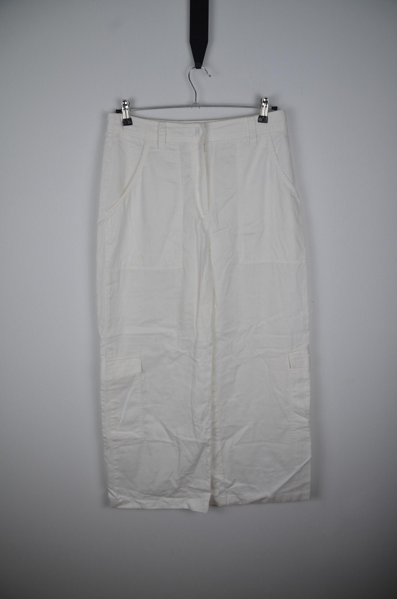 Venroy Mens White Cargo Pants