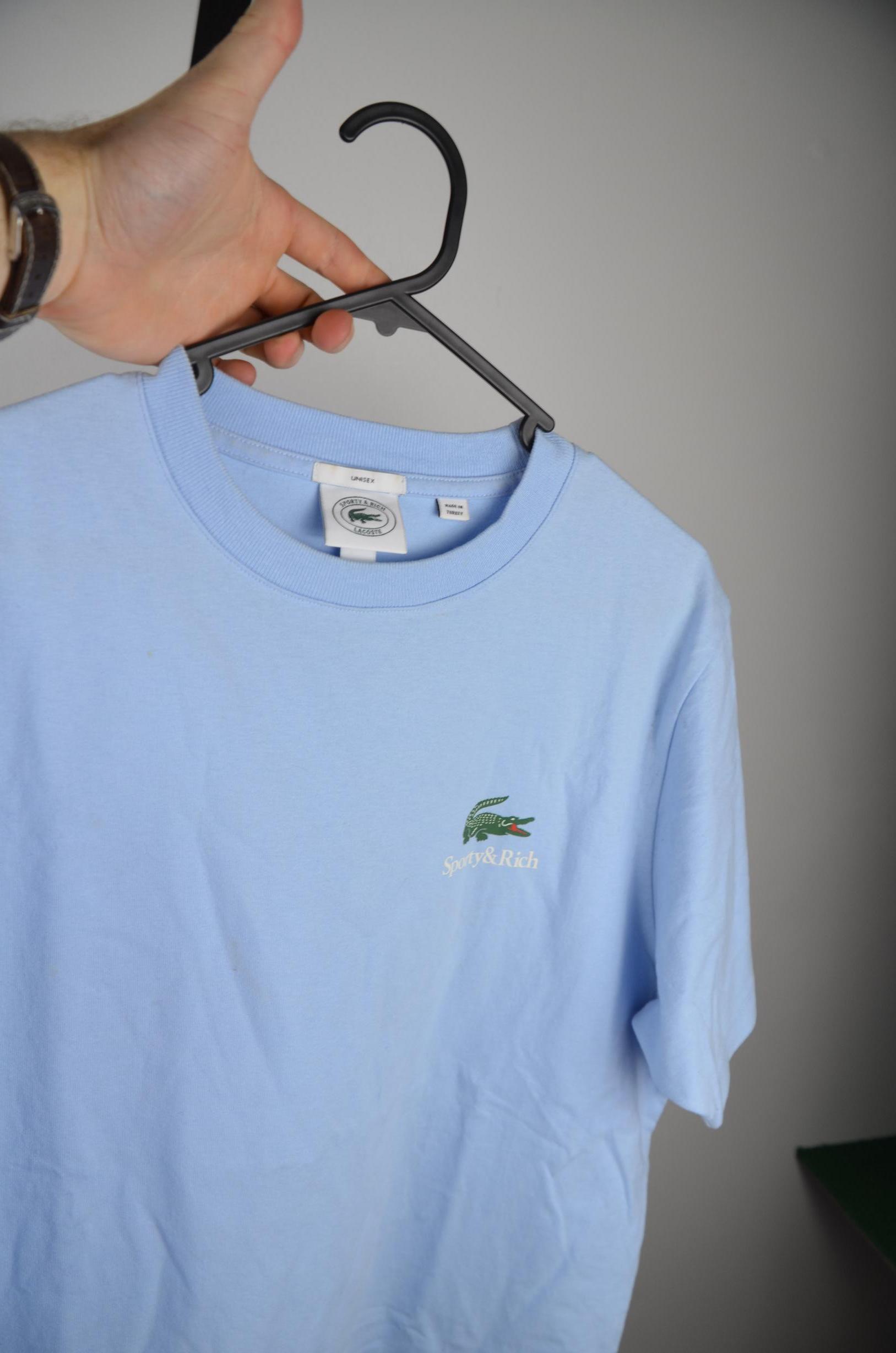 Lacoste Mens Blue T-shirts thumbnail 4