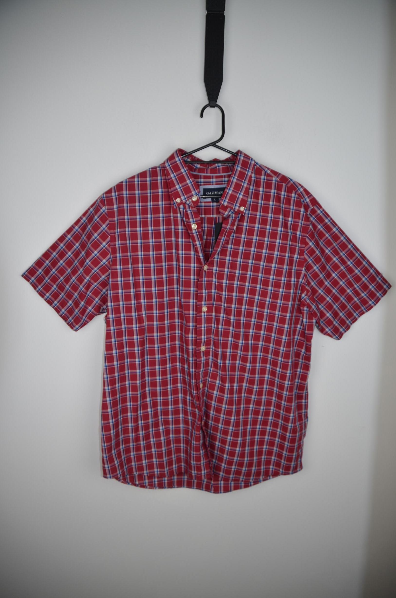 GAZMAN mens Red Casual Shirts