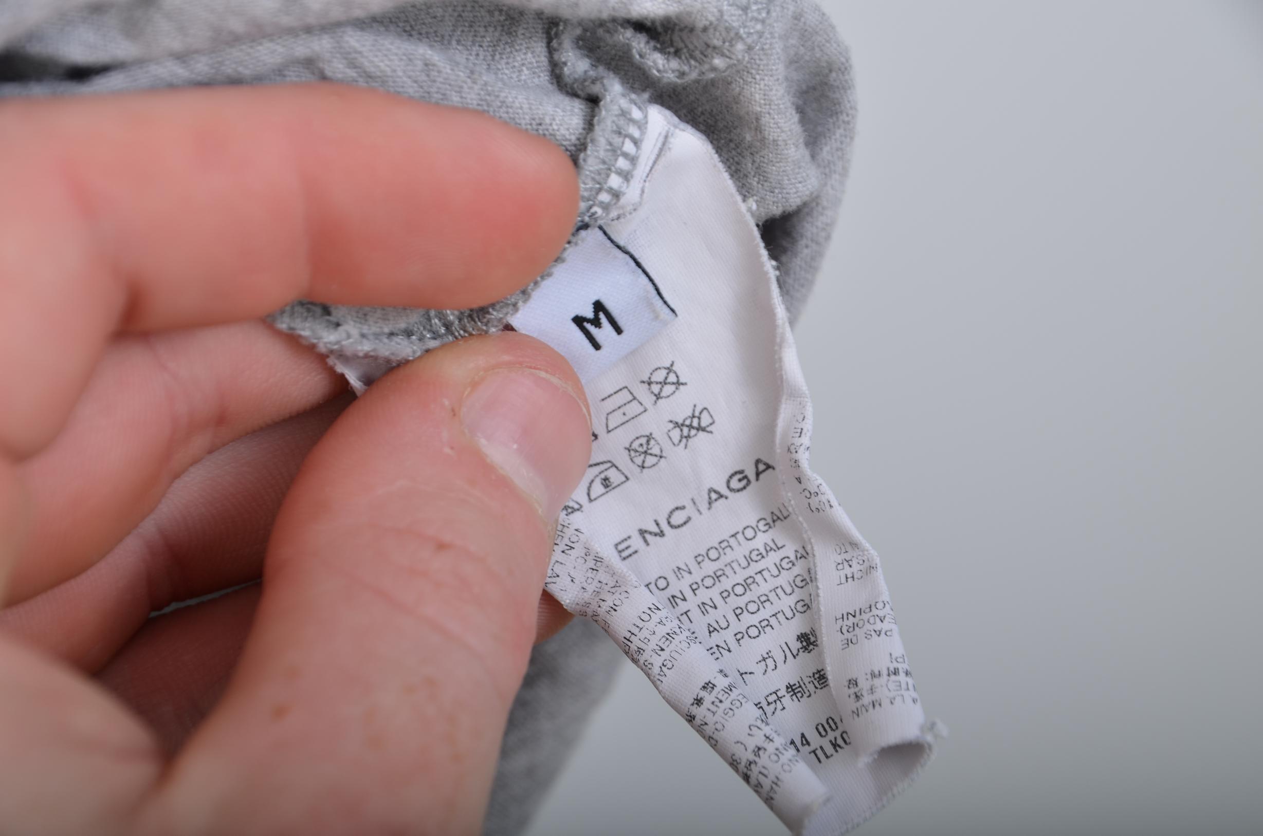 Balenciaga Womens Grey T-shirts thumbnail 5