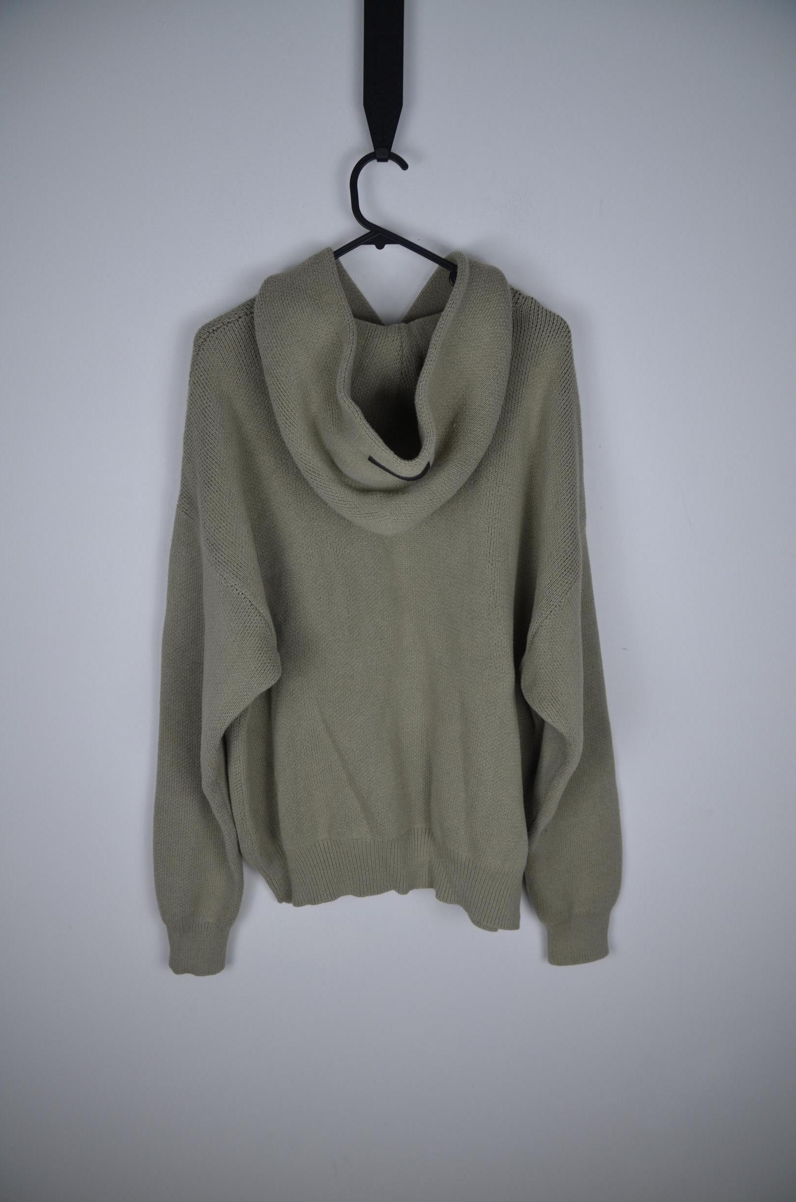 Essentials Fear of God Beige Green Hoodie thumbnail 2