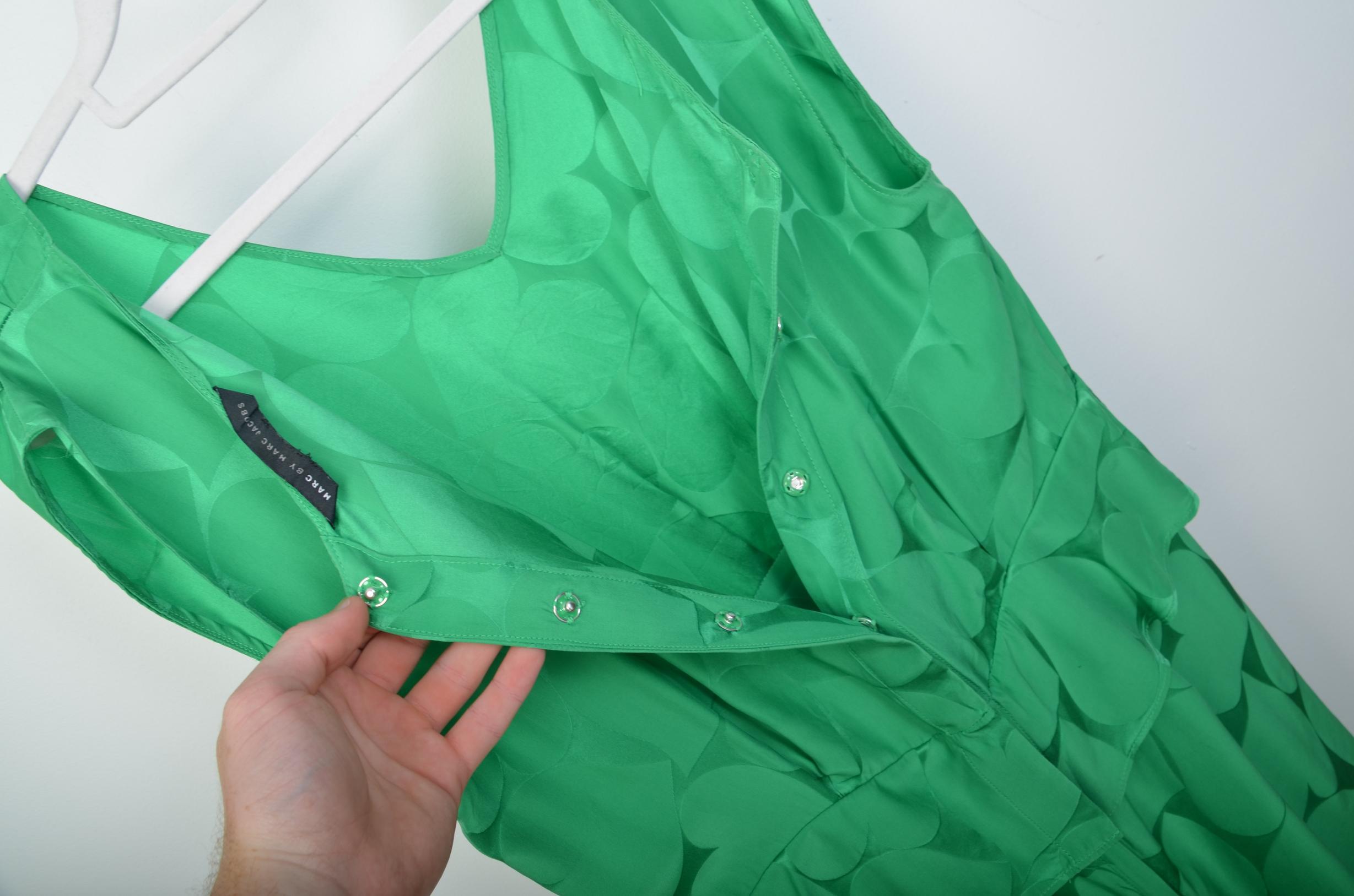 Marc By Marc Jacobs Womens Green Midi Dress thumbnail 3
