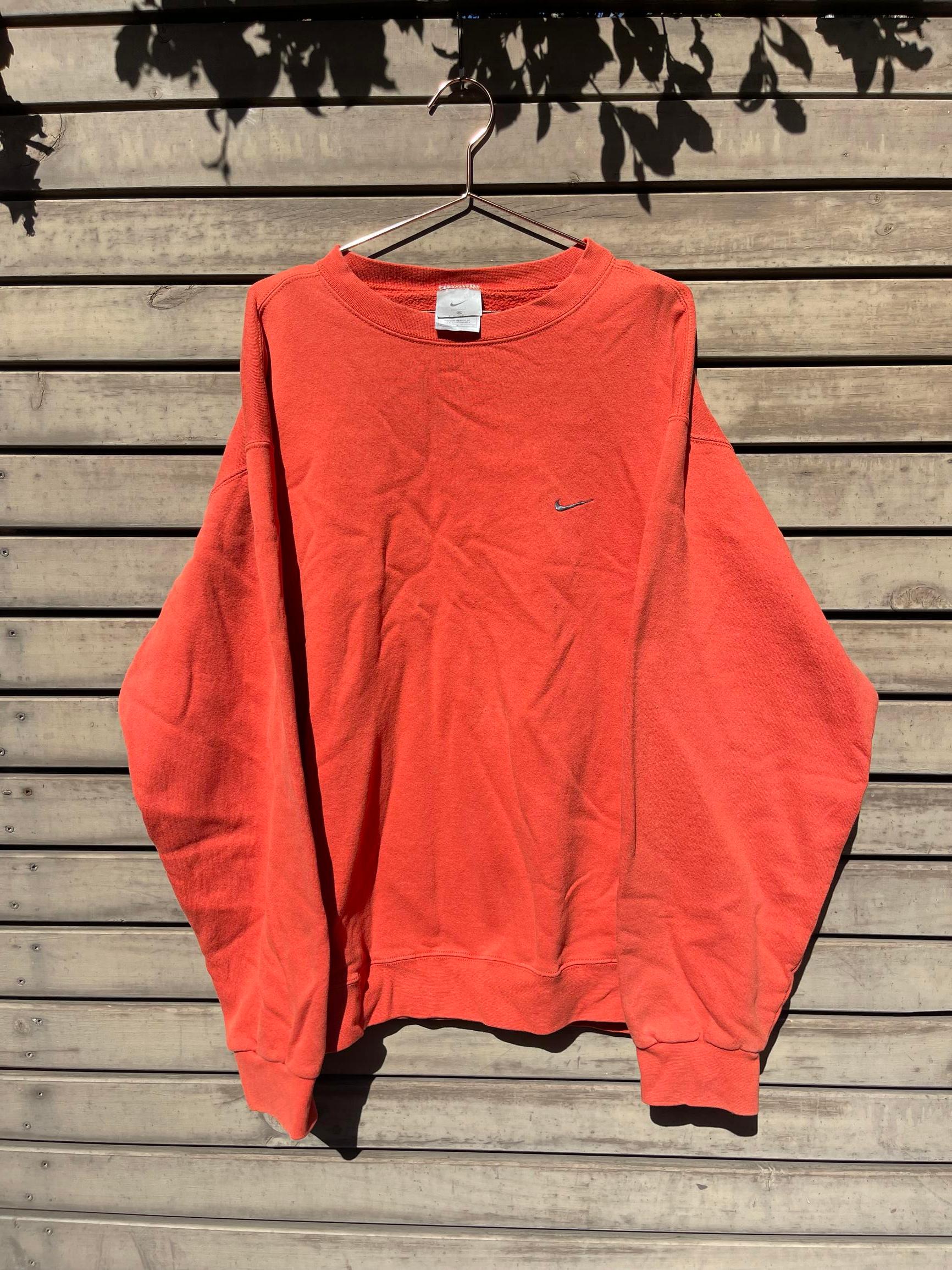 Nike Mens Orange Sweaters
