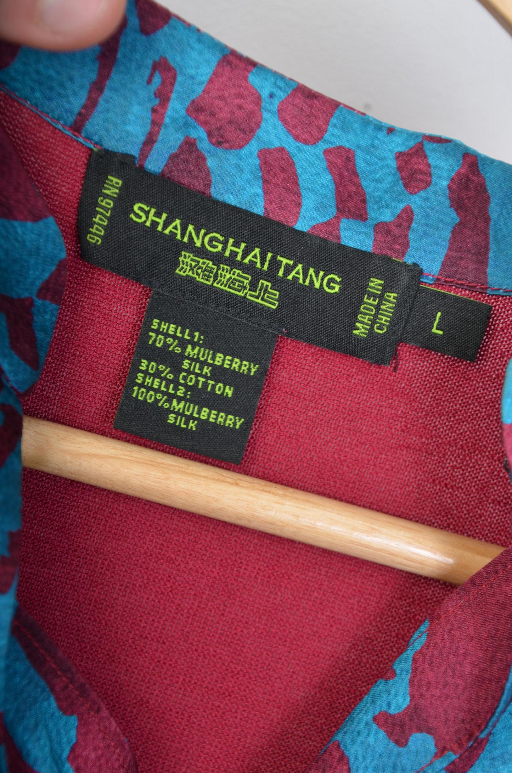 Shanghai Tang Womens Red T-shirts thumbnail 4