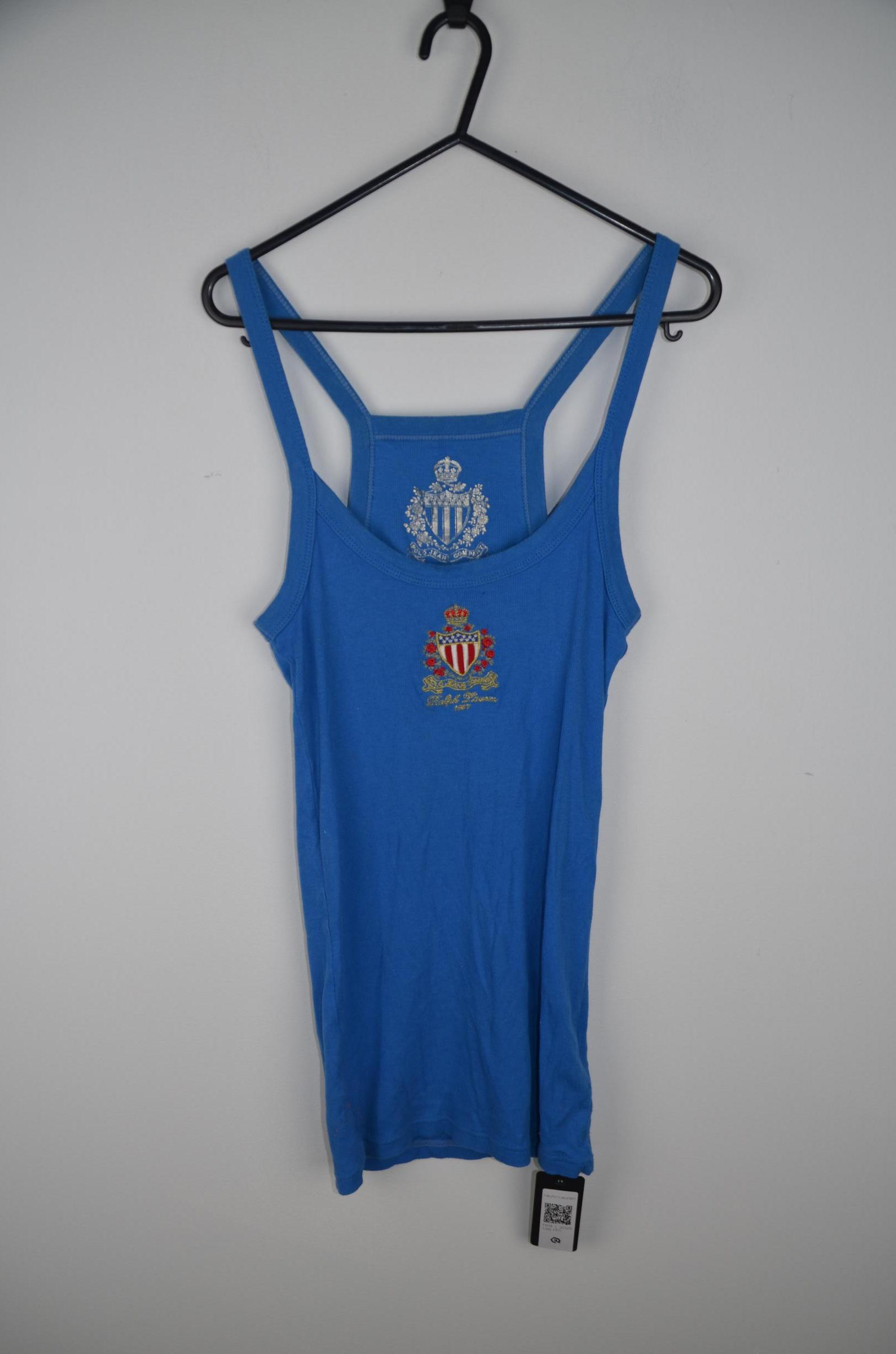 Ralph Lauren Womens Blue Tank & Sleeveless