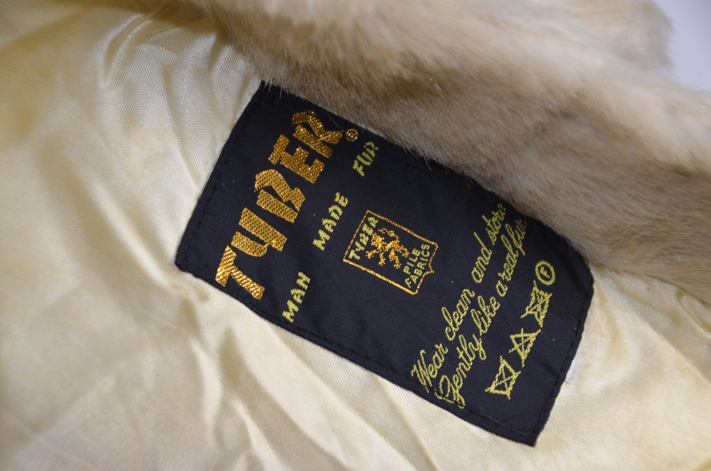 Tissavel Brown Faux Fur Cape thumbnail 6