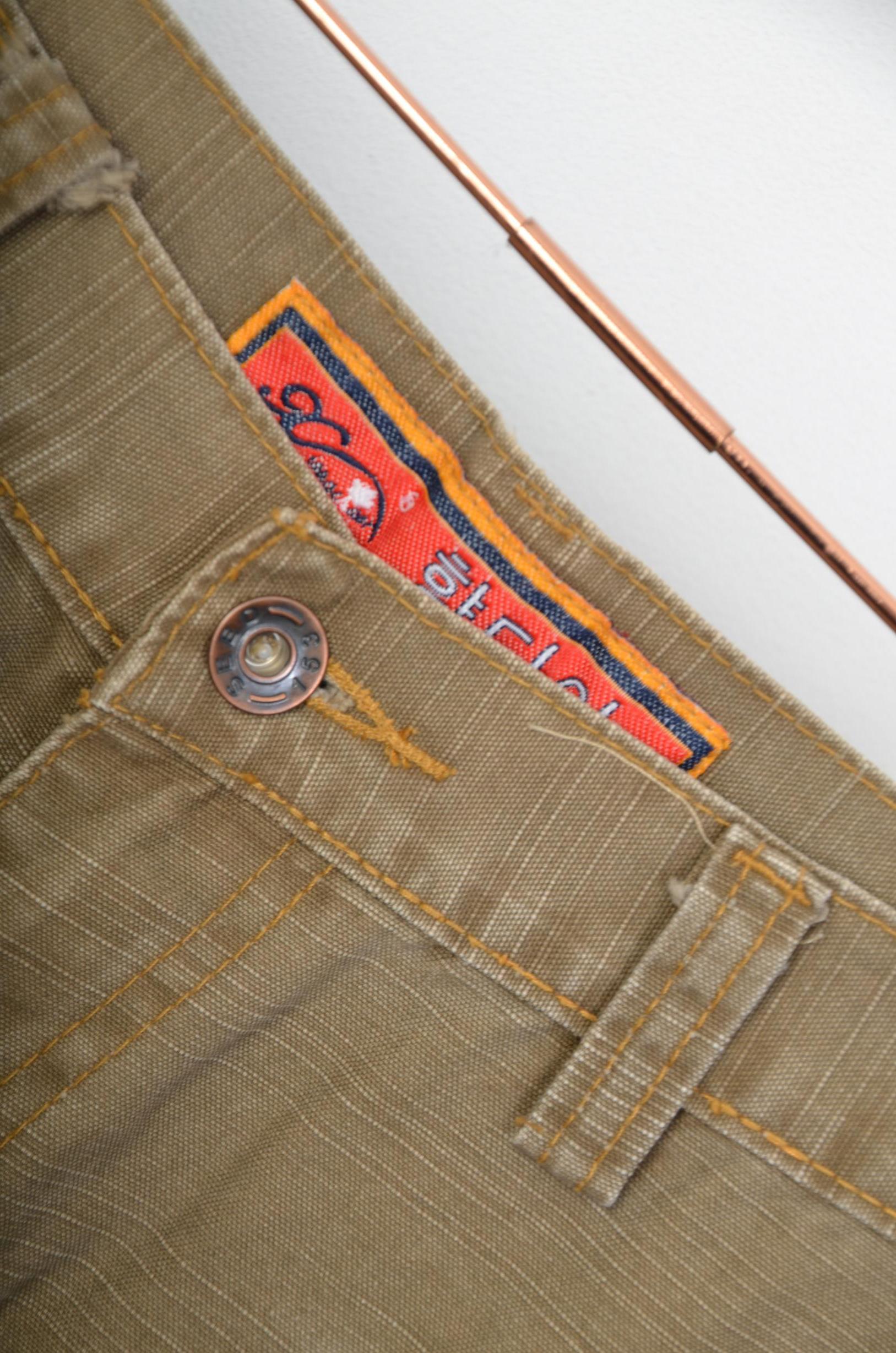 Vintage Korean Brown Cargo Pants thumbnail 4
