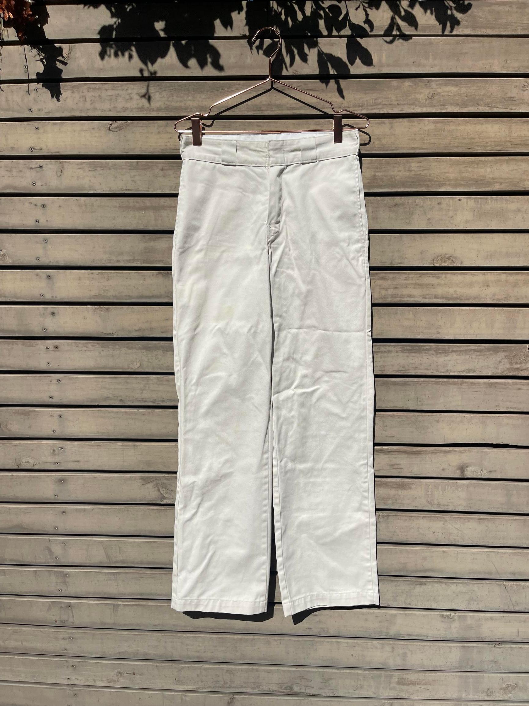 Dickies Womens White Trousers & Chinos