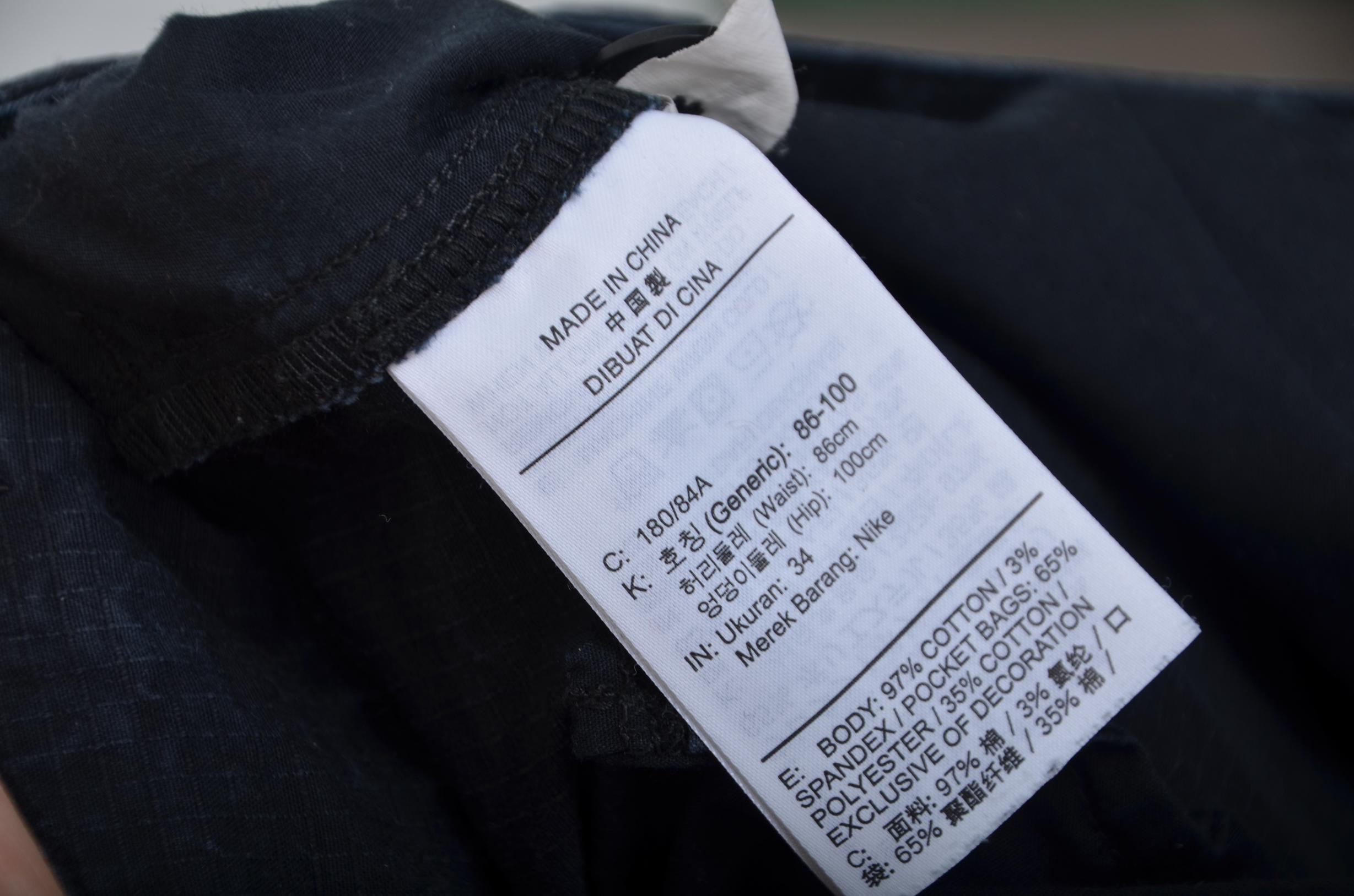 Nike Mens Black Cargo Pants thumbnail 6