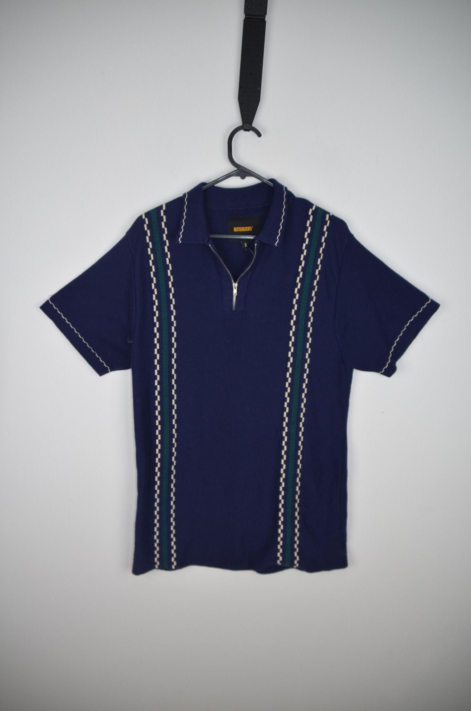 Butter Gods Navy Mens Dress Shirt