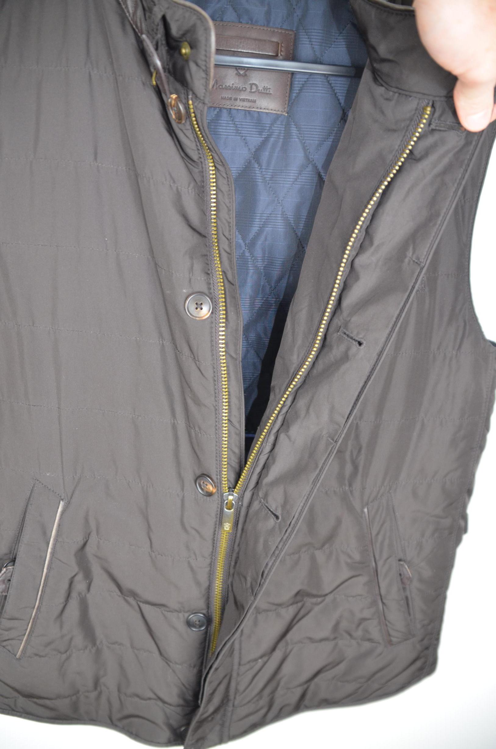 Massimo Dutti Brown Vests RRP 350 thumbnail 5