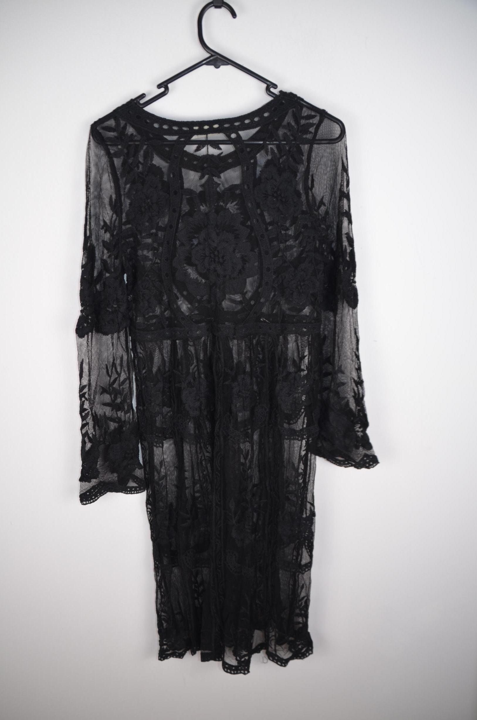 Reverse Womens Black Lace Dress thumbnail 2