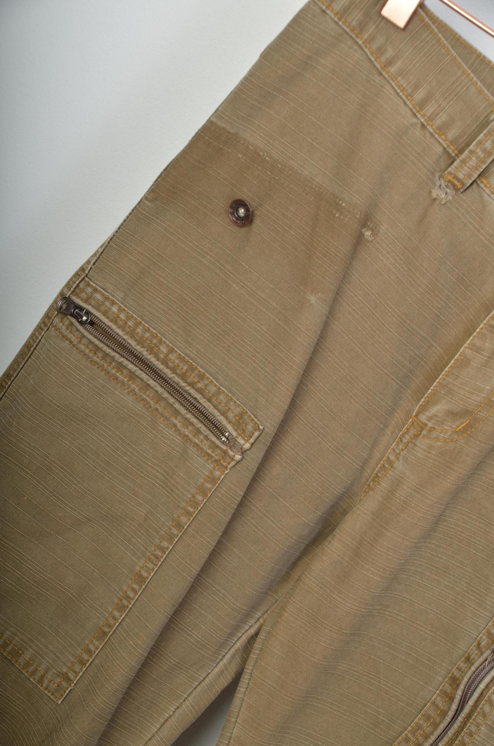 Vintage Korean Brown Cargo Pants thumbnail 8