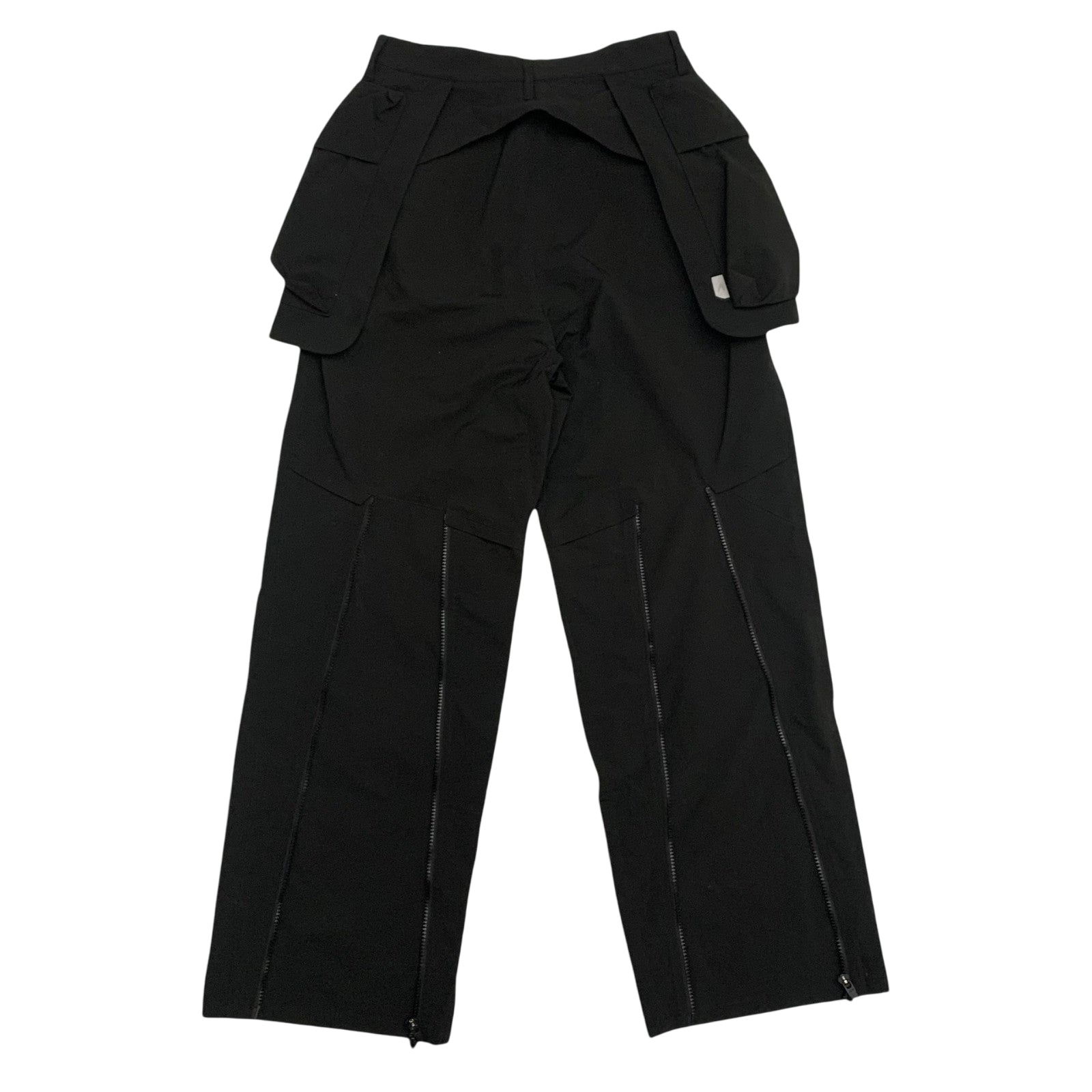 Archival Reinvent Zipper Teflon Pants Black (W28) thumbnail 2