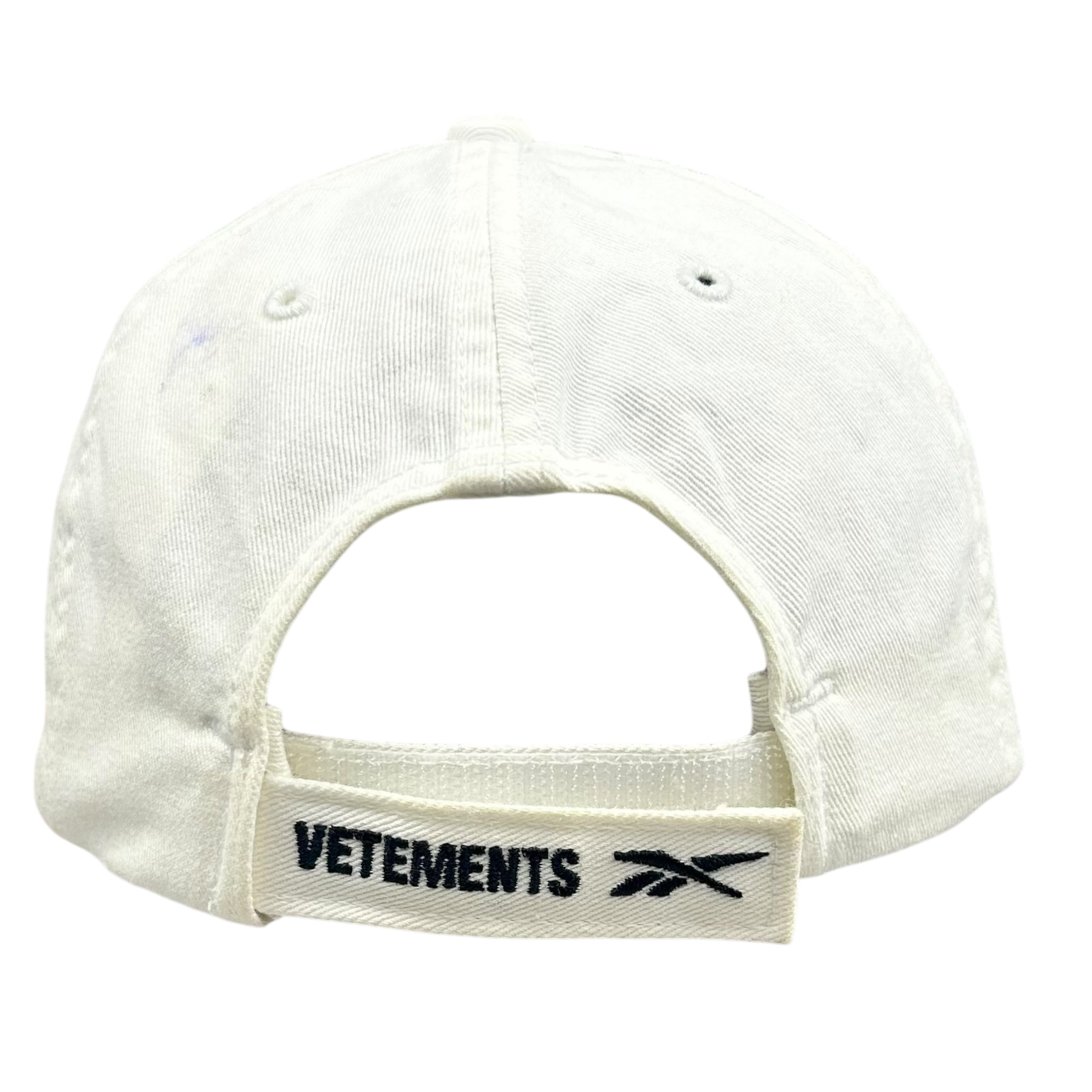 Vetements x Reebok Ring Eyelet White Cap thumbnail 2