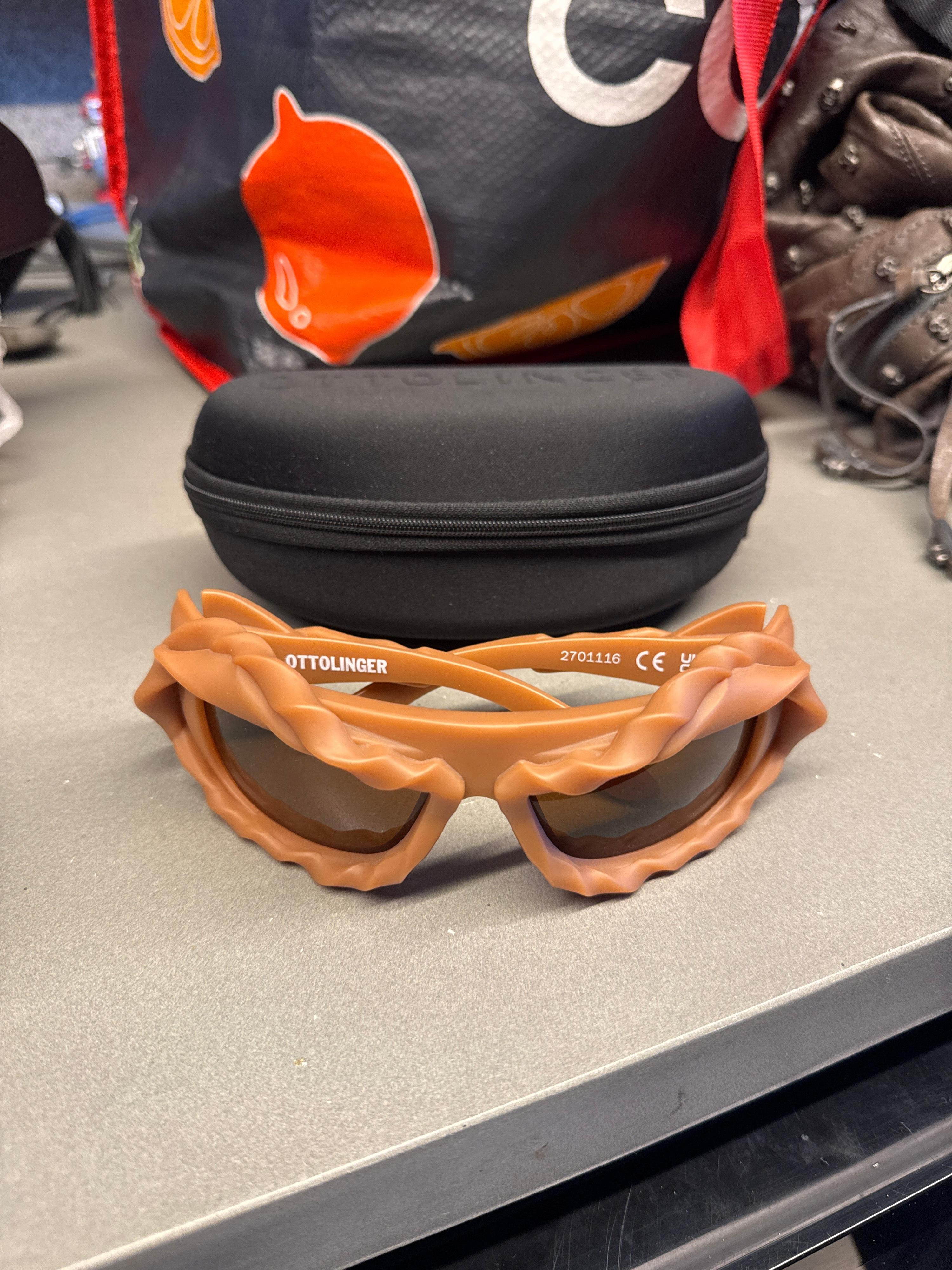 Ottolinger Twisted Sunglasses Brown