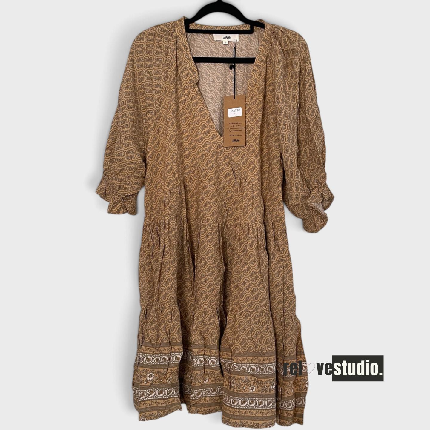 JAASE 'BON PRINT' PETAL MINI DRESS