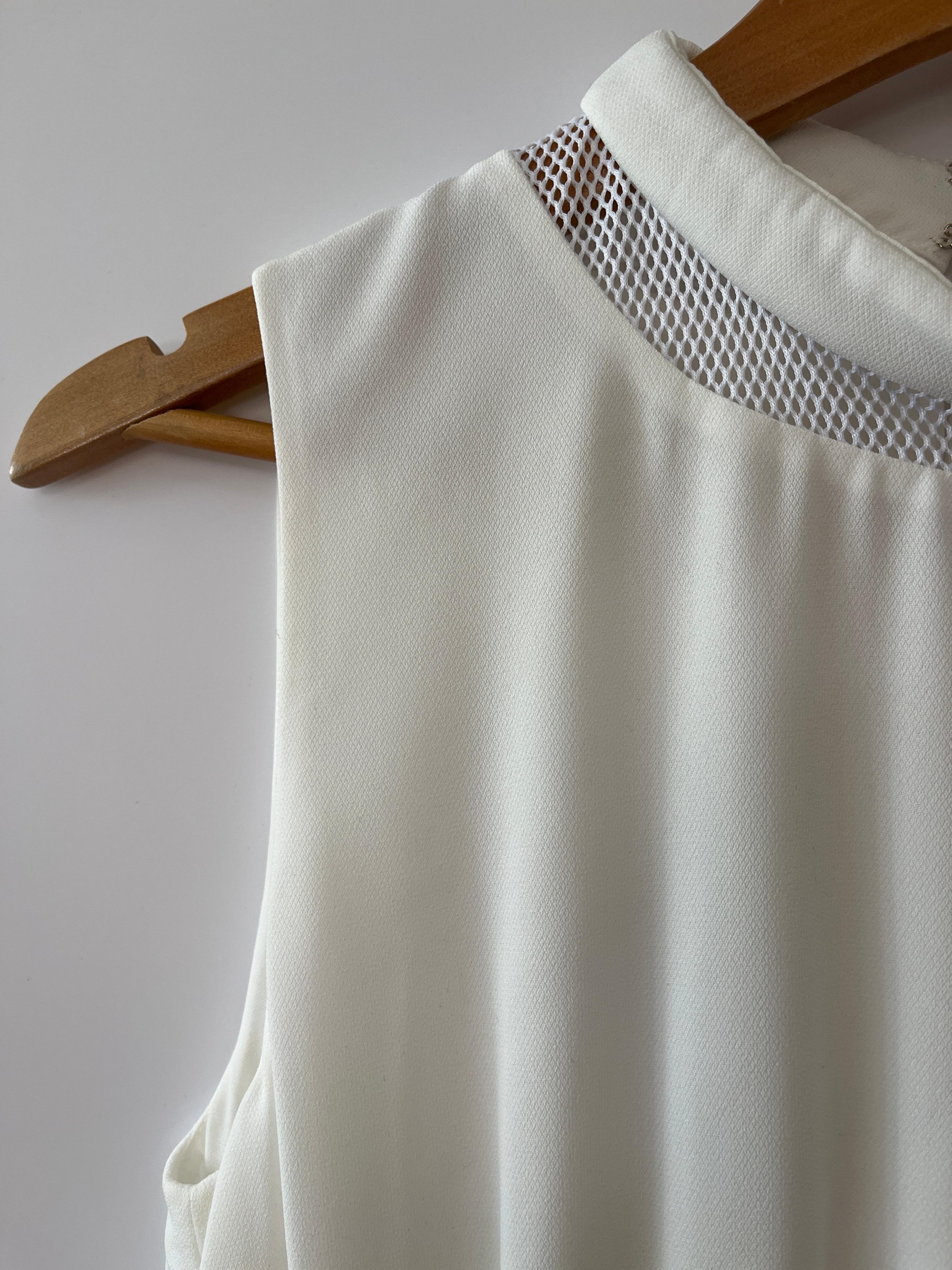 Camilla & Marc Sleeveless White Mini Dress Size 6 thumbnail 6